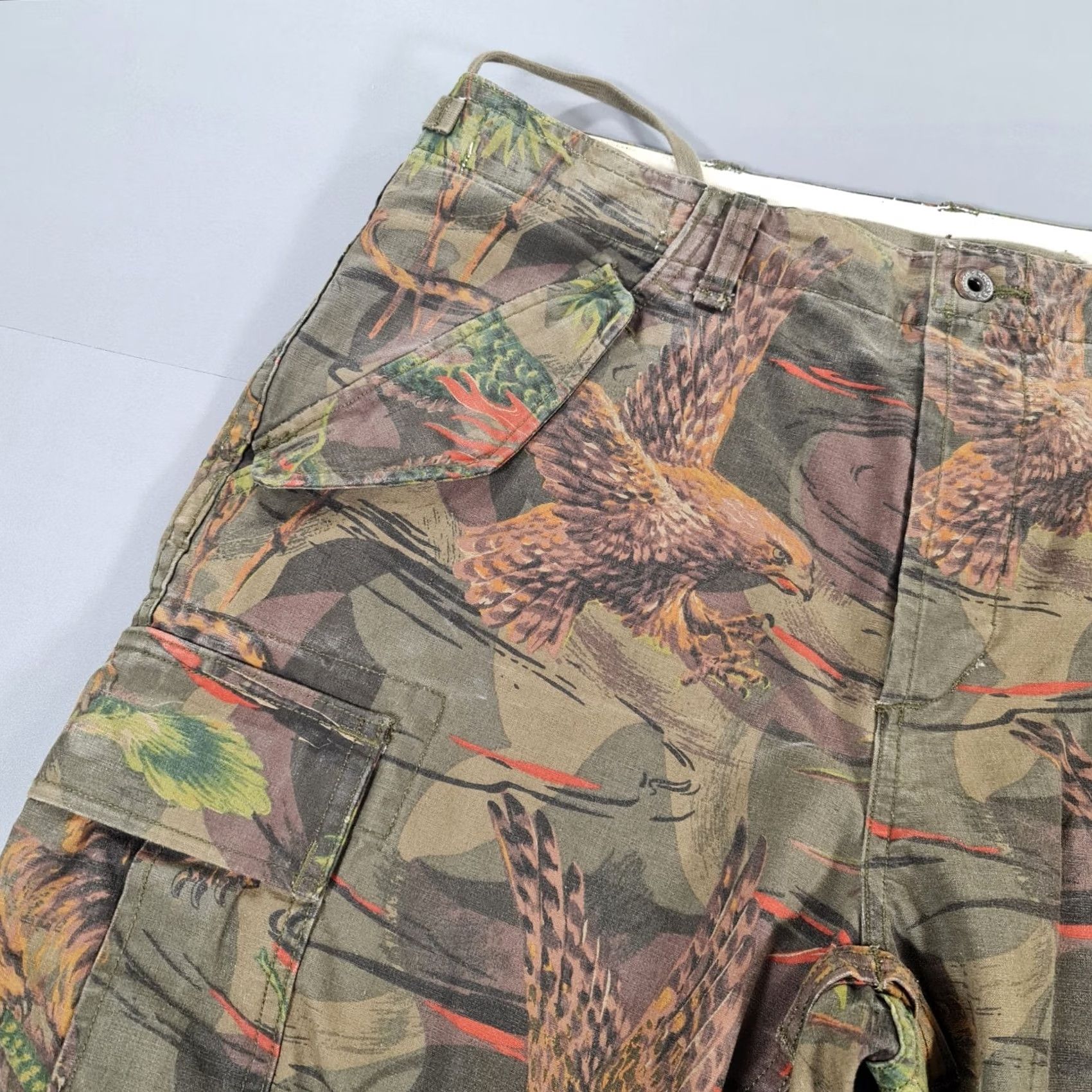 Polo Ralph Lauren Polo Ralph Lauren Mens Cargo Trousers Green W32 L32 Camo Paratrooper Dragon Shirt? Size US XS / EU 42 / 0 - 3 Thumbnail