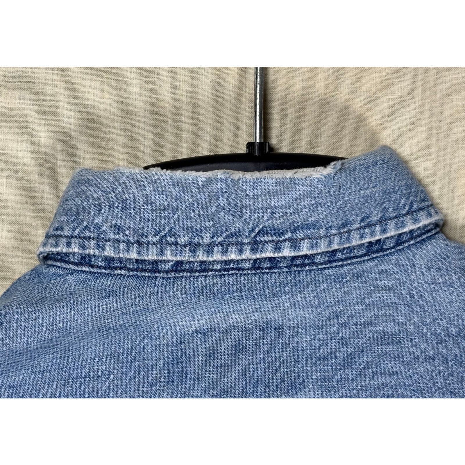 Wrangler Wrangler ProGear Denim Western Shirt USA Made 15x33 Long Size US M / EU 48-50 / 2 - 18 Thumbnail