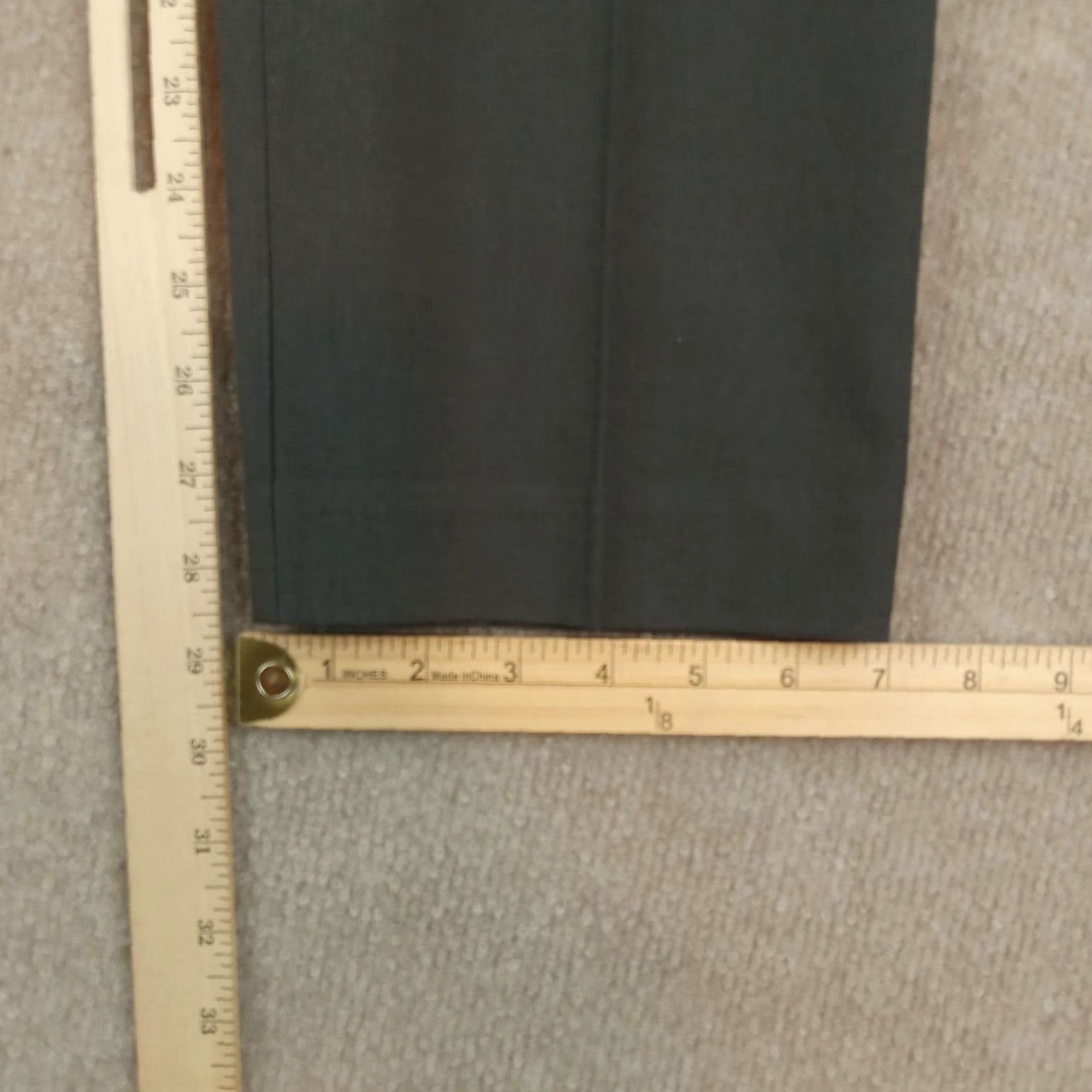 Michael Kors Michael Kors Mens Black Chino Stretch Pants 34x30 Straight Leg Size US 34 / EU 50 - 3 Thumbnail