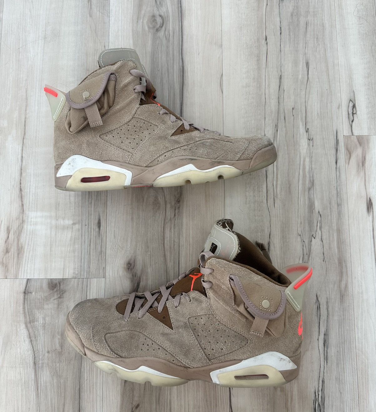 Jordan Brand × Travis Scott Travis Scott x Jordan 6 x Cactus Jack - Size 11 With Bag Size US 11 / EU 44 - 4 Thumbnail