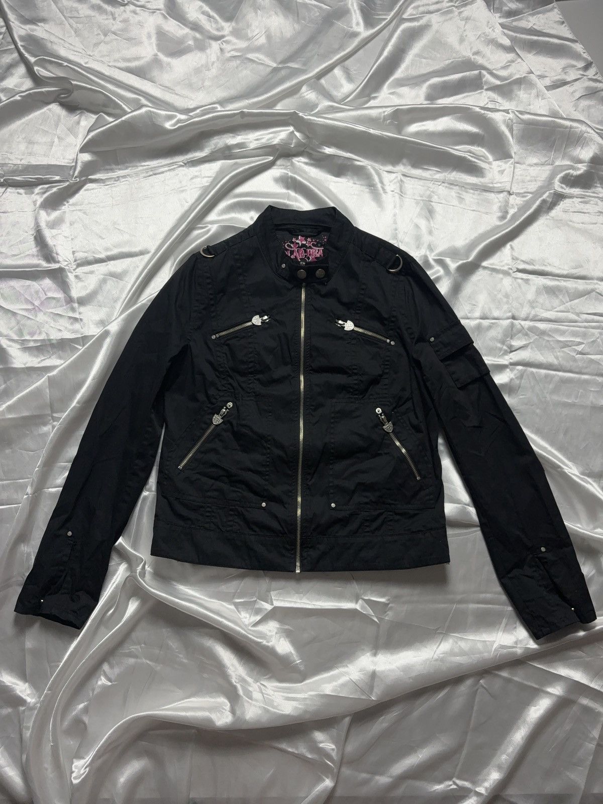Japanese Brand × Vintage Glamour Rock Scar vintage moto biker jacket Size L / US 10 / IT 46 - 3 Thumbnail