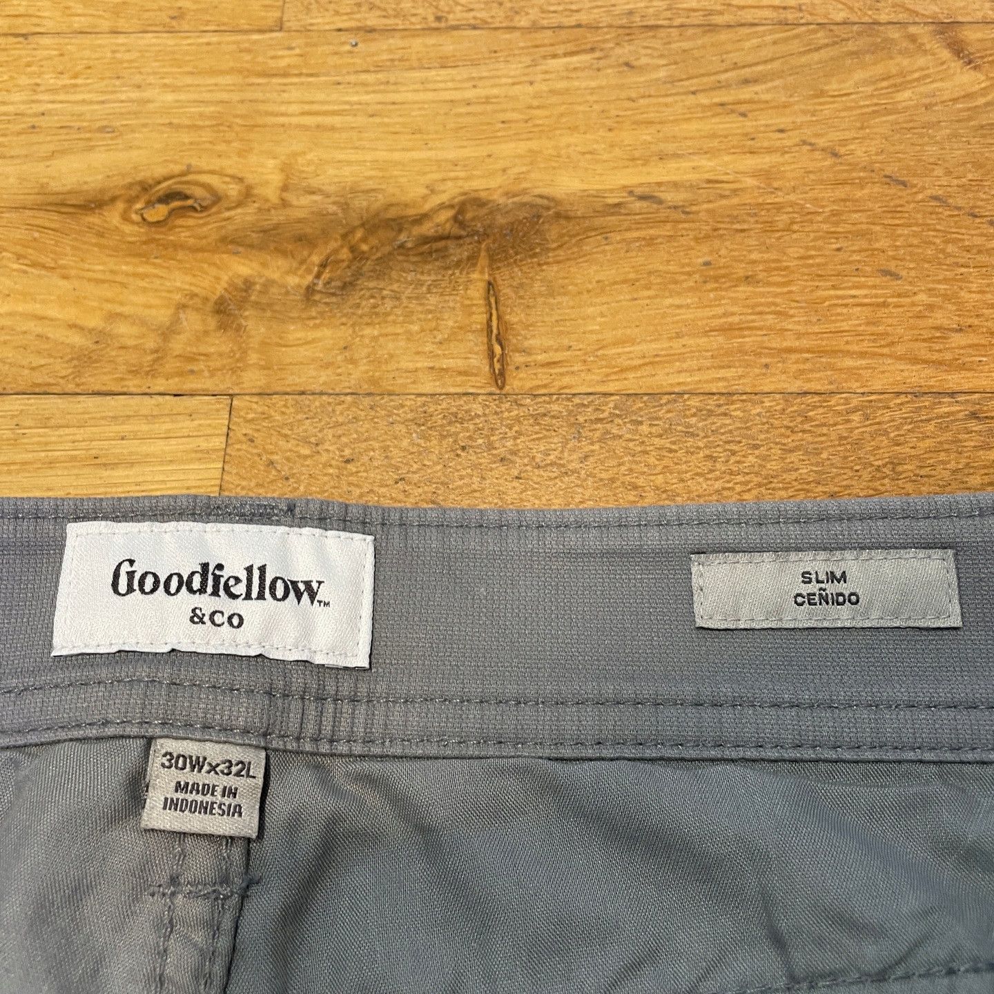 Designer × Vintage Goodiellow& Co Men's Slim Chinos Size W30 L32 Size US 30 / EU 46 - 3 Thumbnail