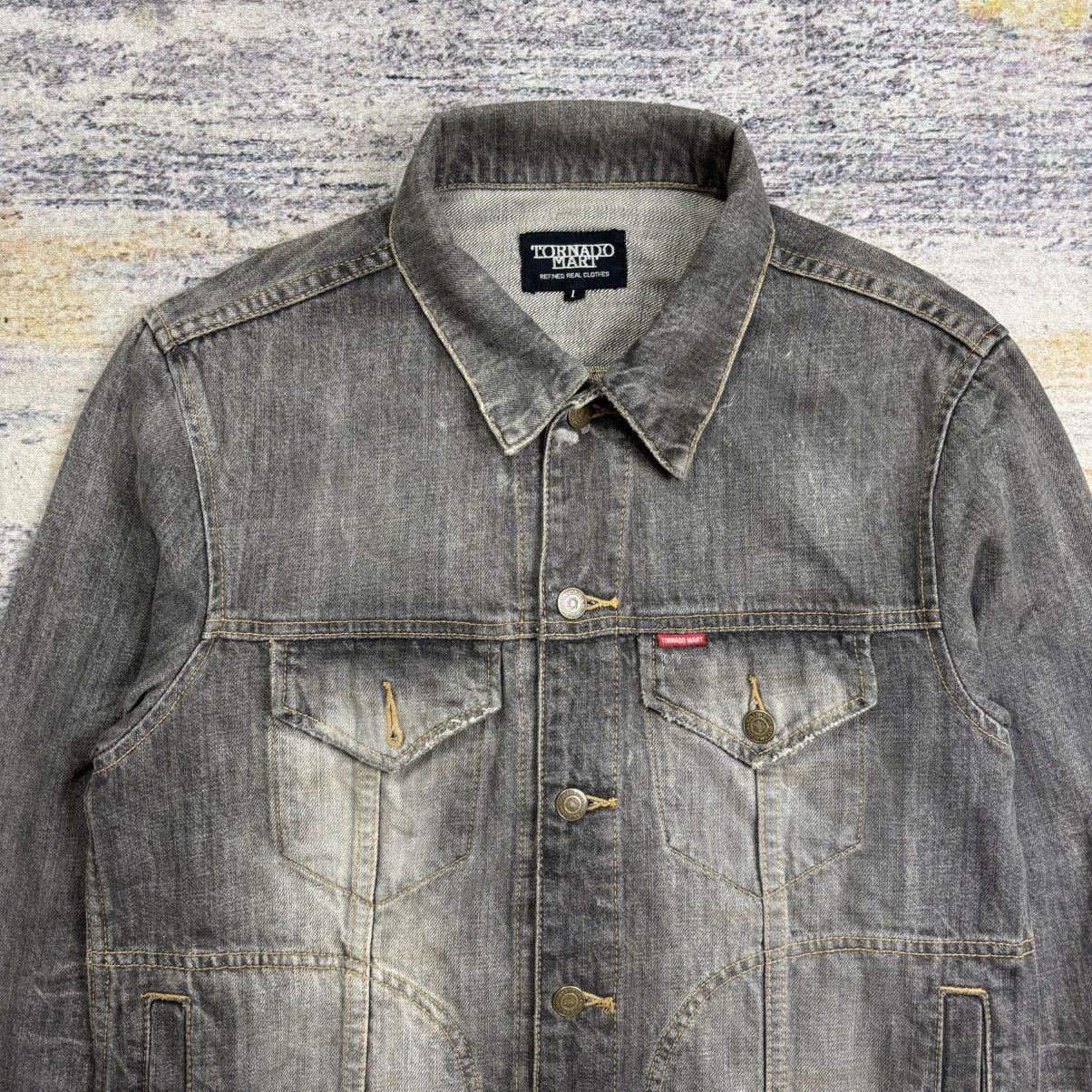 Tornado Mart Tornado Mart washed denim jacket Size US M / EU 48-50 / 2 - 3 Thumbnail