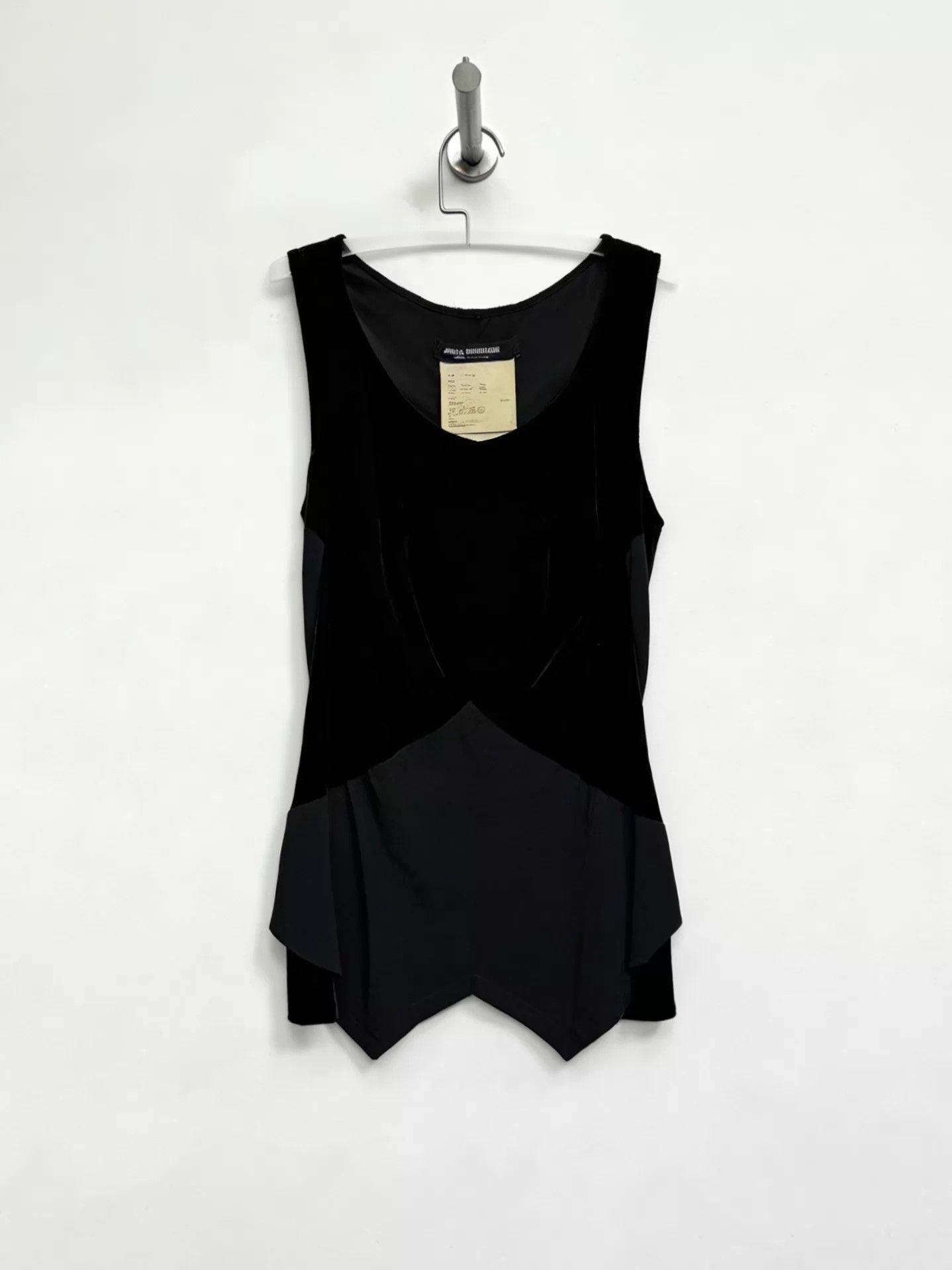 Junya Watanabe JUNYA WATANABE 2006ss Velvet Paneled Vest F Japan Size ONE SIZE - 1 Thumbnail
