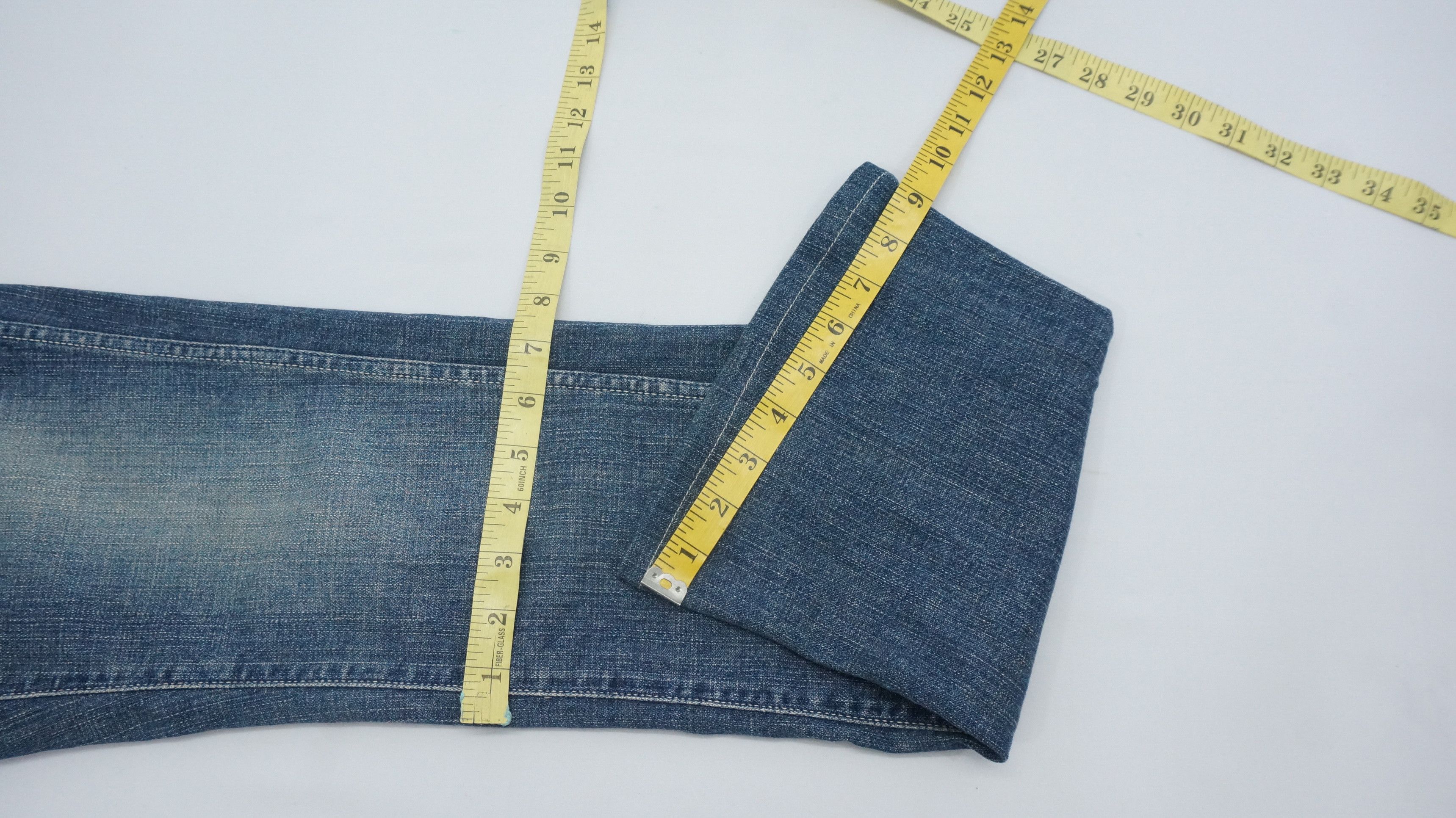 Japanese Brand 🔥 Vintage BRAPPERS Women Flare Bush Jeans Size 29" - 12 Thumbnail
