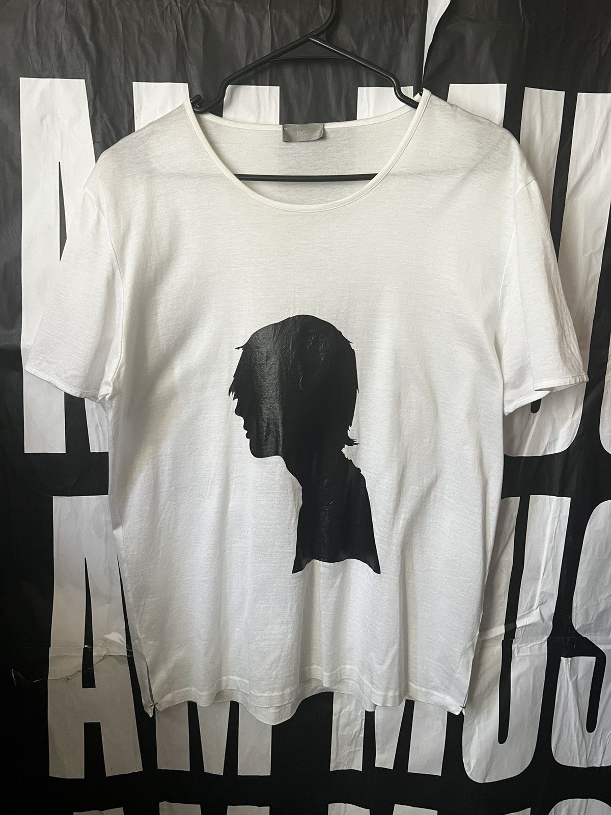 Dior SS05 Dior Homme White Runway Stripe Tee | Grailed