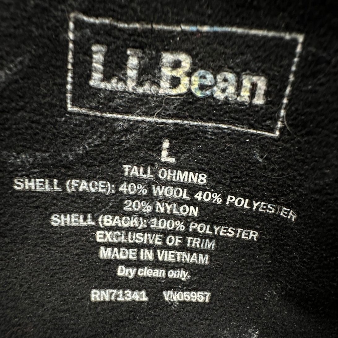 L.L. Bean LL Bean Soft Shell Wool Blend Jacket Mens LT Maroon Zip Size US L / EU 52-54 / 3 - 3 Thumbnail