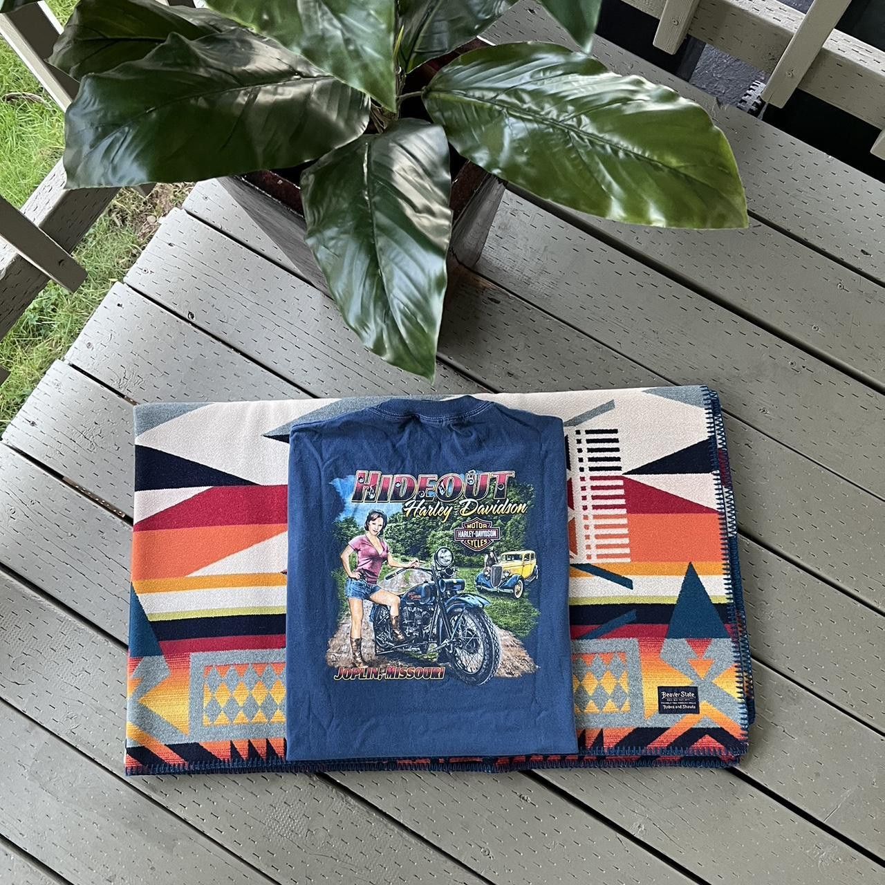 Harley Davidson × Vintage Vintage Harley Davidson Tee Size US XL / EU 56 / 4 - 4 Thumbnail