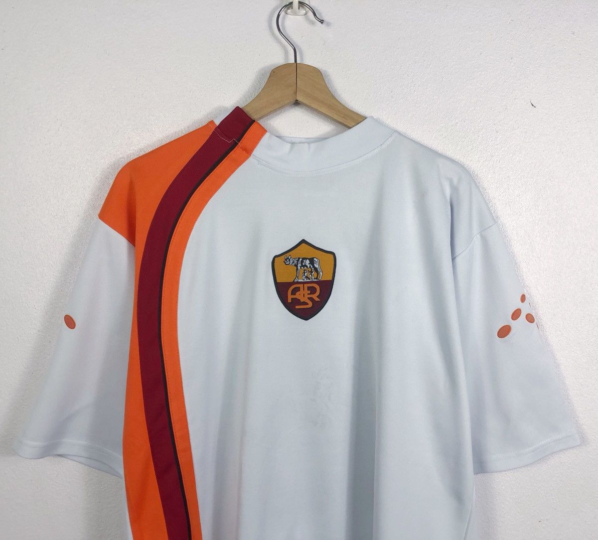Vintage Rare Vintage Francesco Totti AS Roma 2005/2006 Away Jersey Size US M / EU 48-50 / 2 - 3 Thumbnail