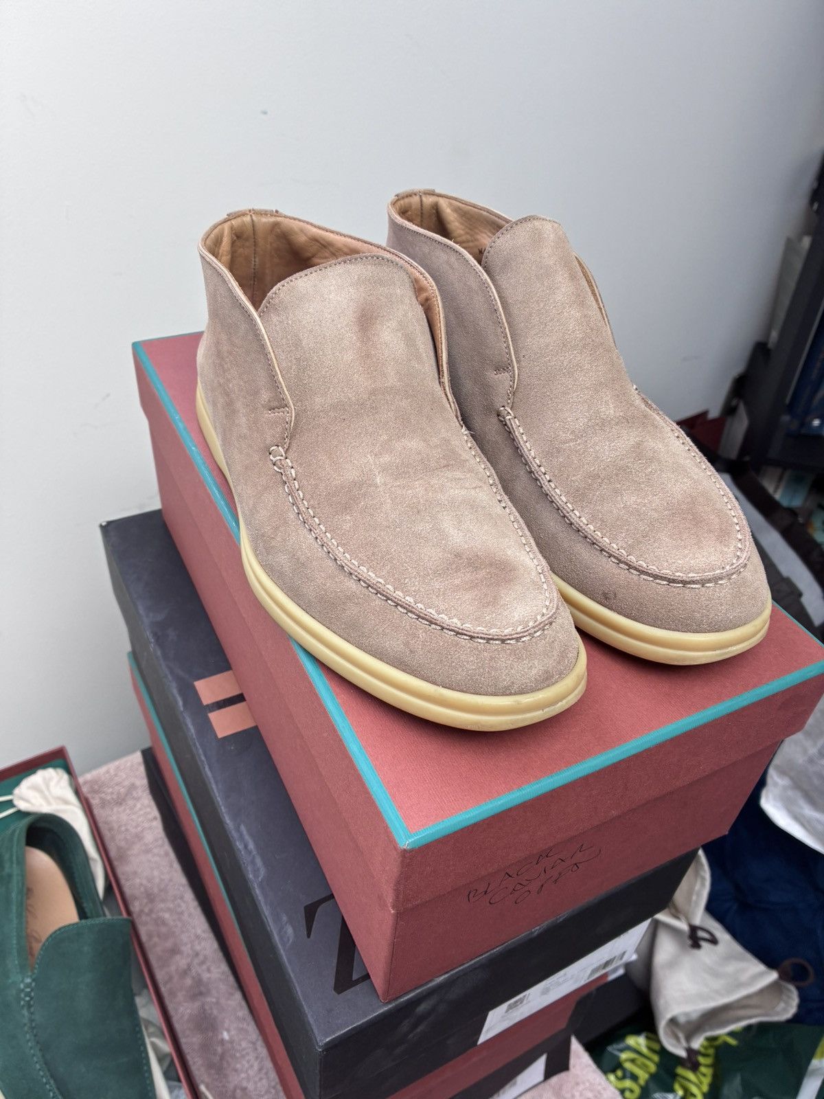Loro Piana Loro Piana beige open walk uk 6 eu 40 Size US 7 / EU 40 - 1 Thumbnail