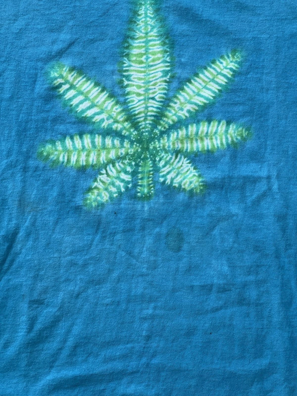 Vintage Vintage Marijuana Weed Tie Dye Tee XL Size US XL / EU 56 / 4 - 5 Thumbnail