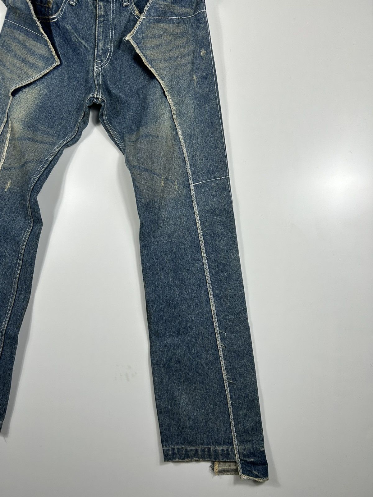 Japanese Brand 🔥Designer Satoshi Hiramoto Denim Size US 32 / EU 48 - 4 Thumbnail