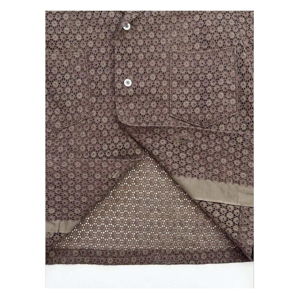 Handmade × Vintage Vintage Lace Two-Pocket Shirt Size US M / EU 48-50 / 2 - 5 Thumbnail
