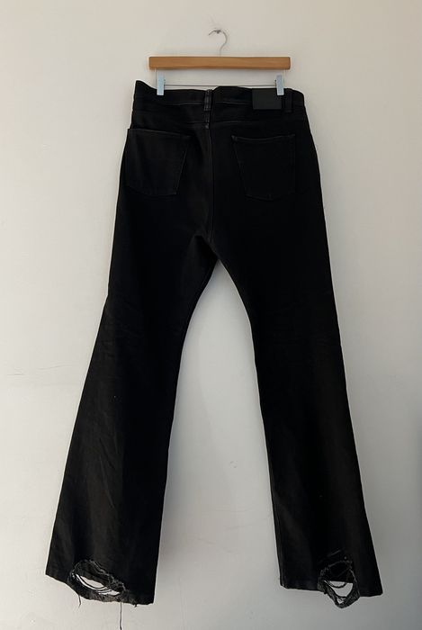 Balenciaga Balenciaga FW22 Lost Tape Flared Jeans | Grailed