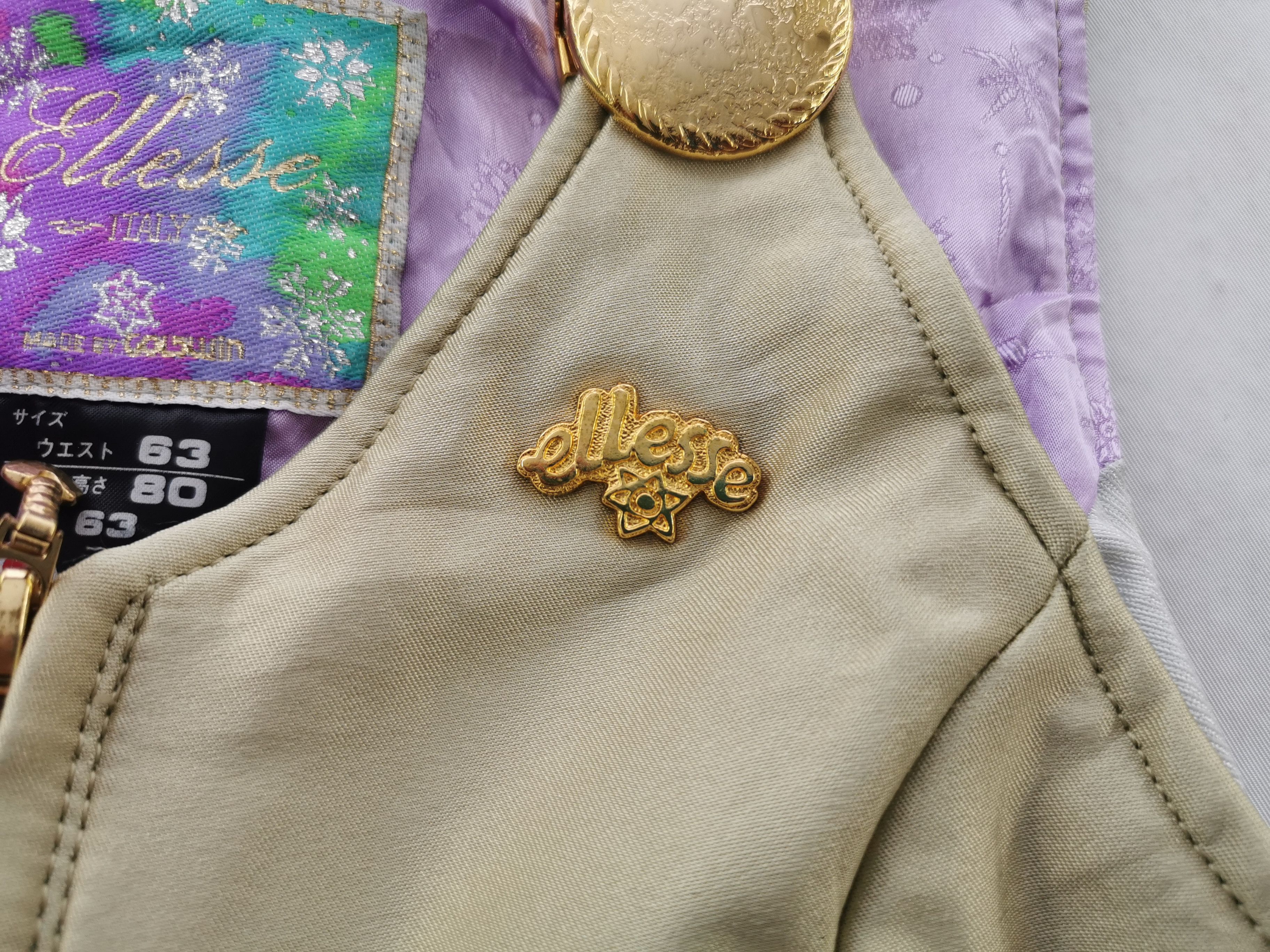 Ellesse Vintage Ellesse Jumpsuit Made In Japan Overall Winter Snow Size 24" / US 00 / IT 34 - 7 Thumbnail