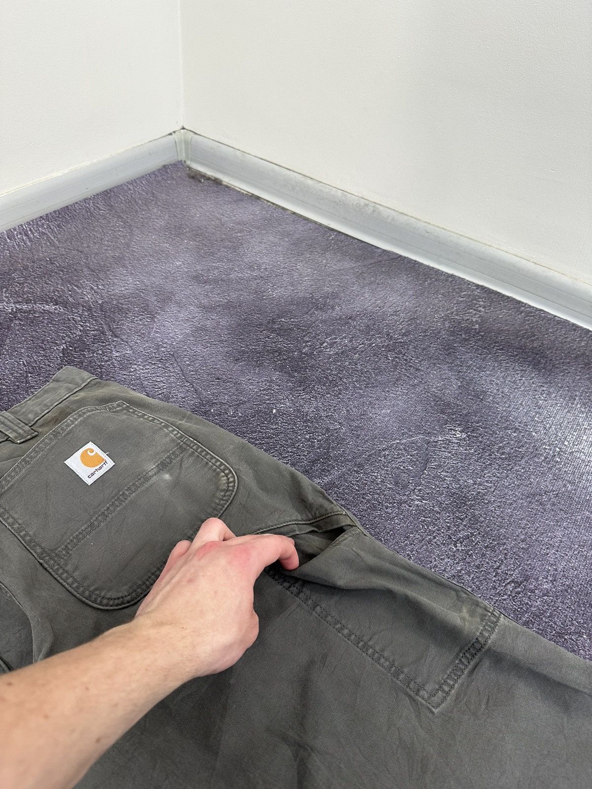 Carhartt Vintage Carhartt Opium Faded Distressed Y2K Baggy Work Pants Size US 34 / EU 50 - 9 Thumbnail