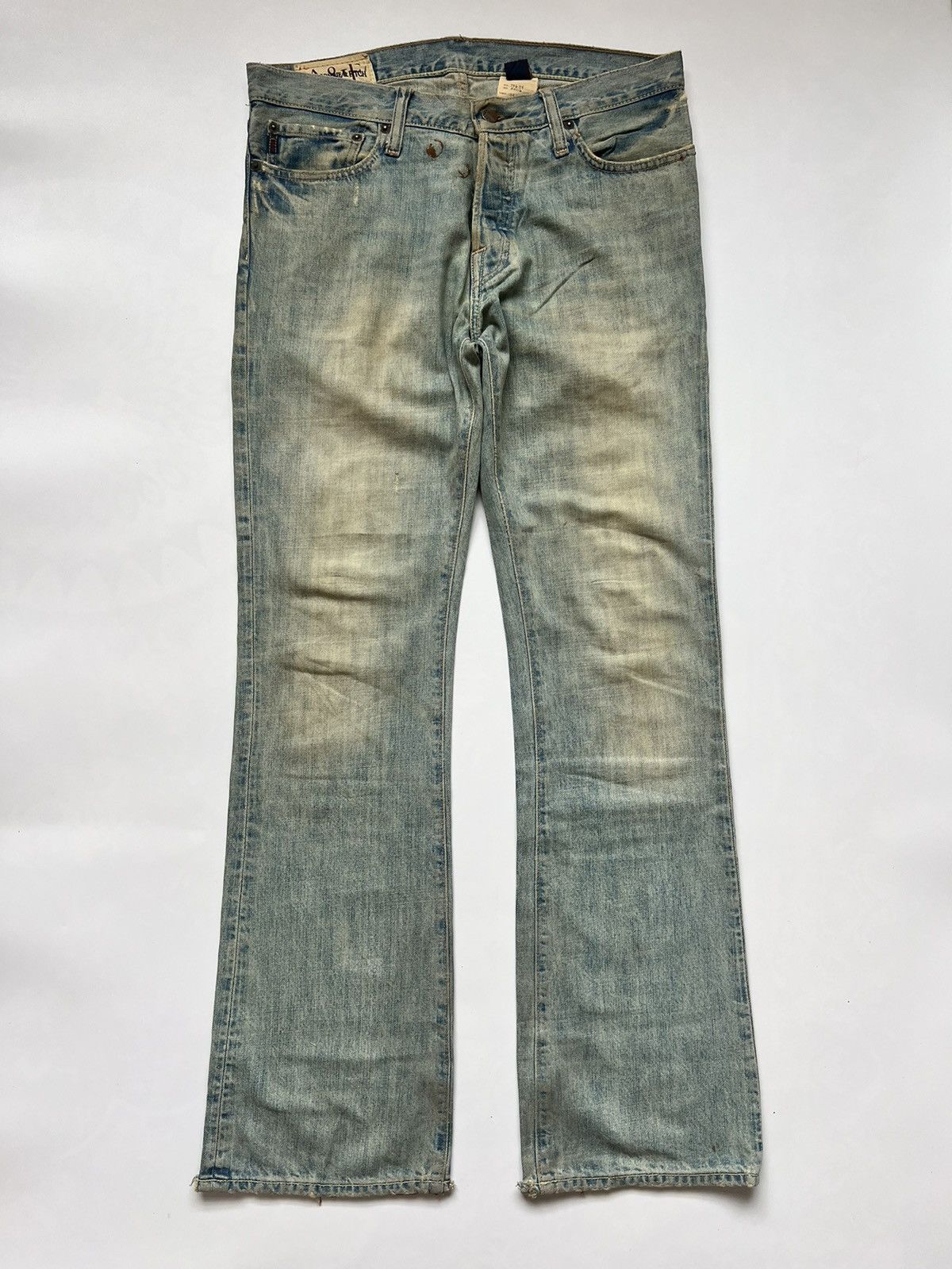 Abercrombie & Fitch Rusty Abercrombie & Fitch Fly Button Low Rise Slim Boot Size US 34 / EU 50 - 1 Thumbnail
