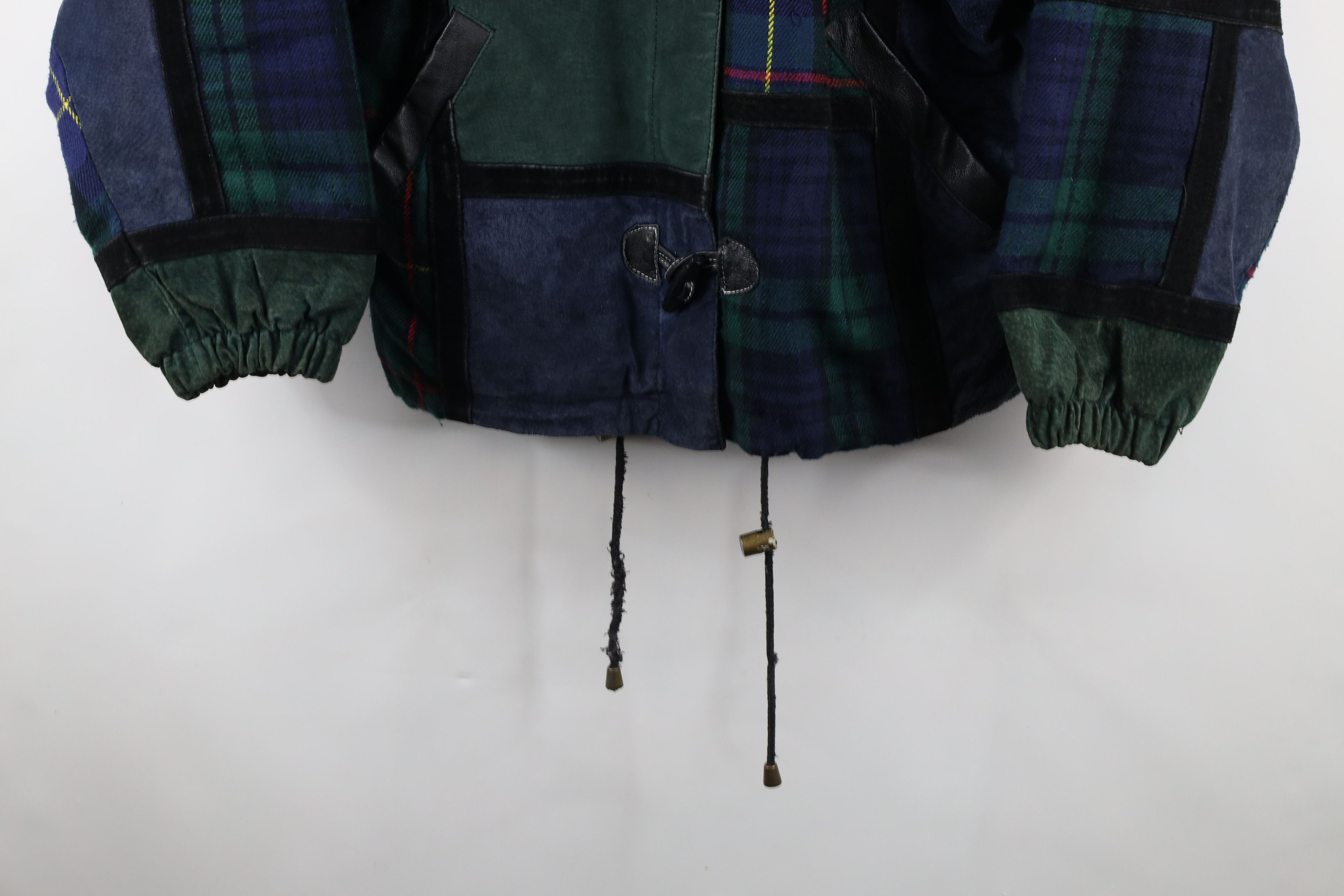 Vintage Vintage 90s Streetwear Suede Leather Toggle Button Jacket Size US M / EU 48-50 / 2 - 4 Thumbnail