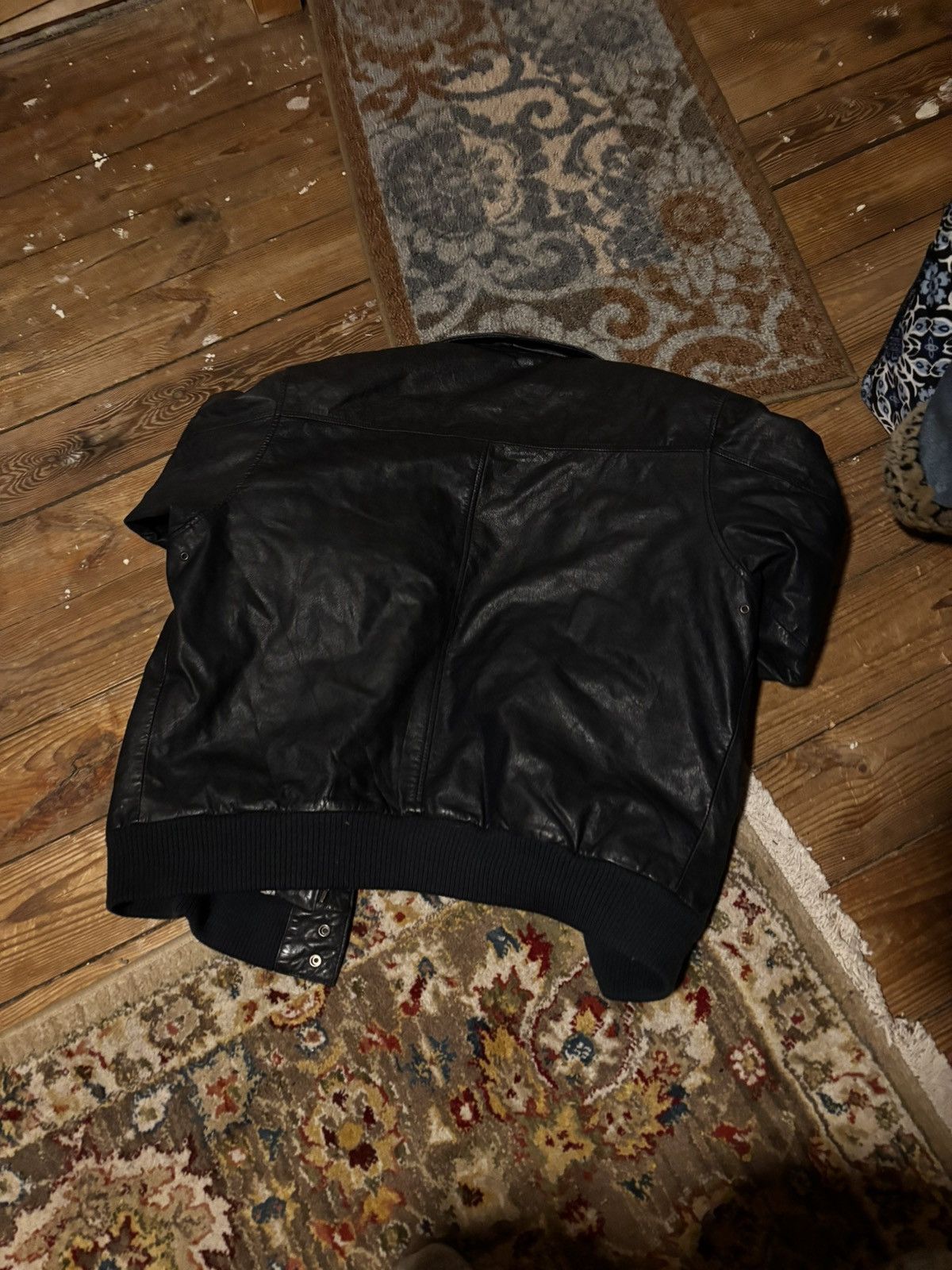 Vintage vintage leather jacket Size US L / EU 52-54 / 3 - 4 Thumbnail