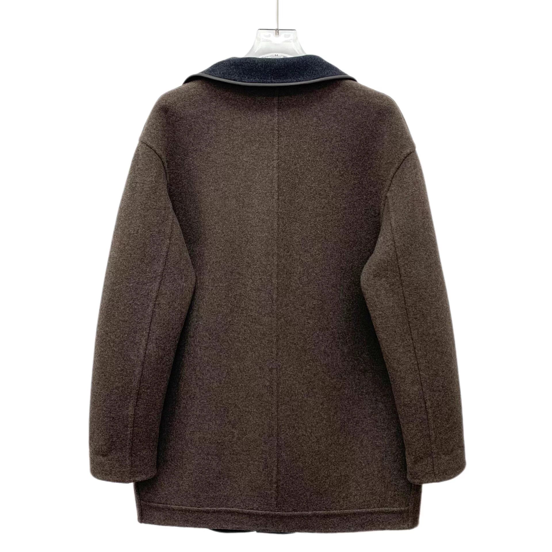 Loro Piana Loro Piana Color Block Reversible Cashmere Coat S Size US S / EU 44-46 / 1 - 2 Thumbnail