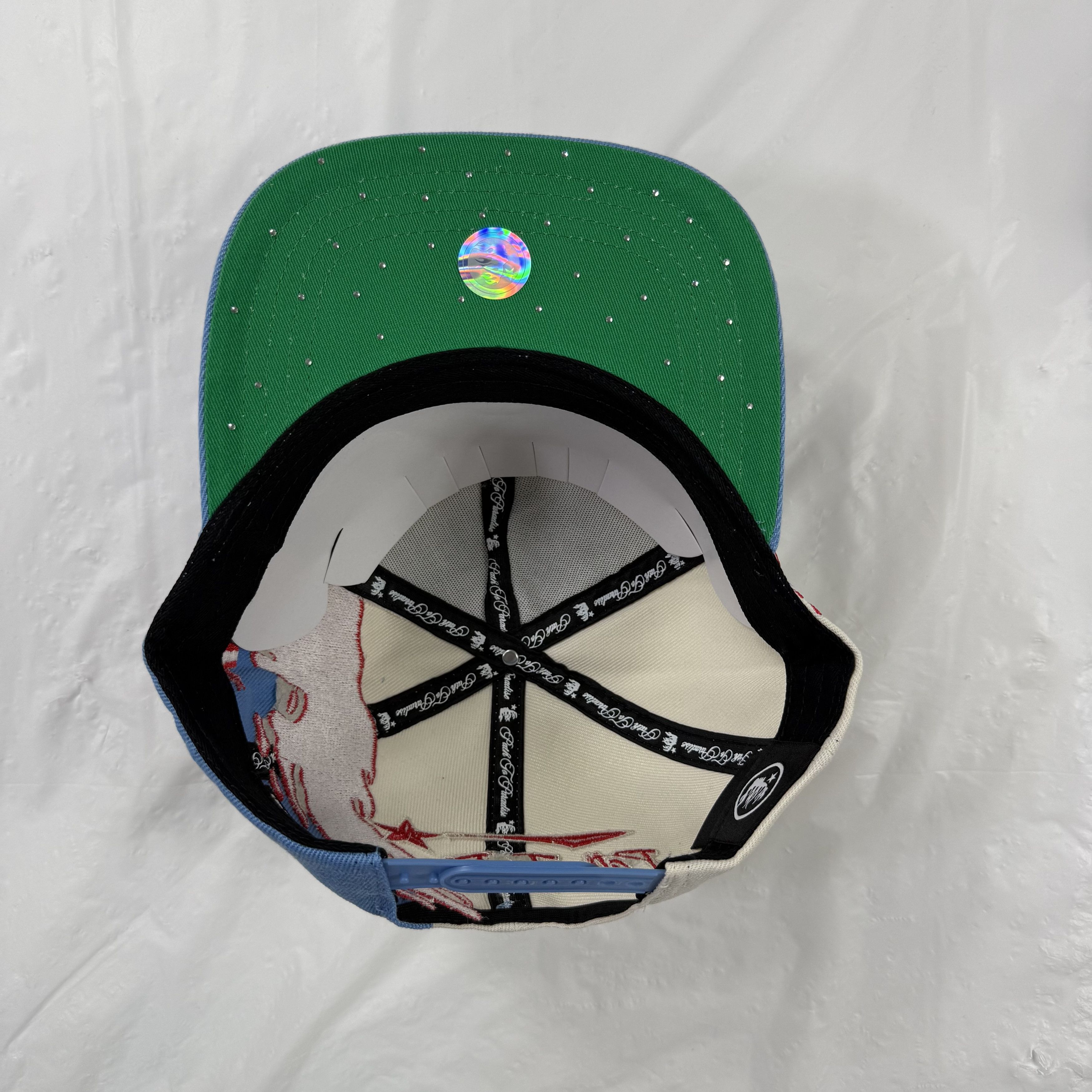 HELLSTAR Hellstar Paintbrush Snapback Embroidered Path To Paradise Size ONE SIZE - 7 Thumbnail