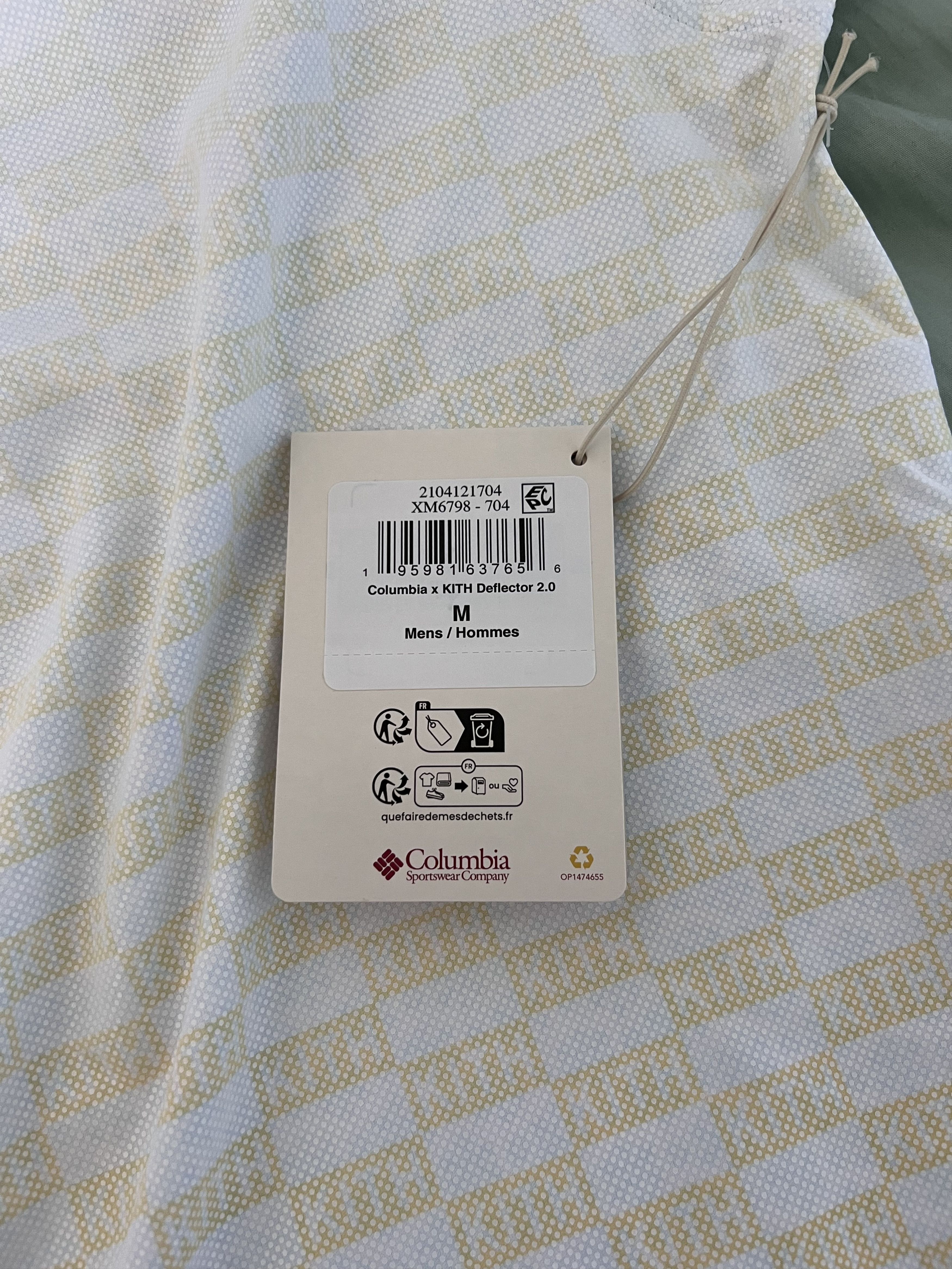 Columbia × Kith Kith Columbia Deflector 2.0 Long Sleeve Shirt in Yellow Size US M / EU 48-50 / 2 - 8 Thumbnail
