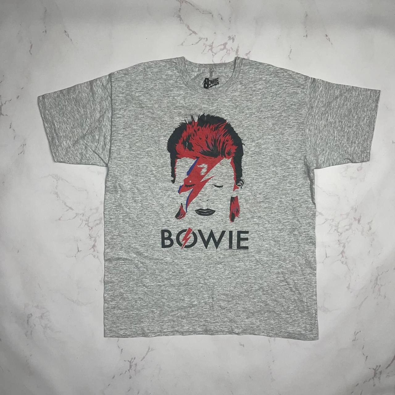 Vintage David Bowie T-shirt rock and roll glam lightning size xl Size US XL / EU 56 / 4 - 3 Thumbnail