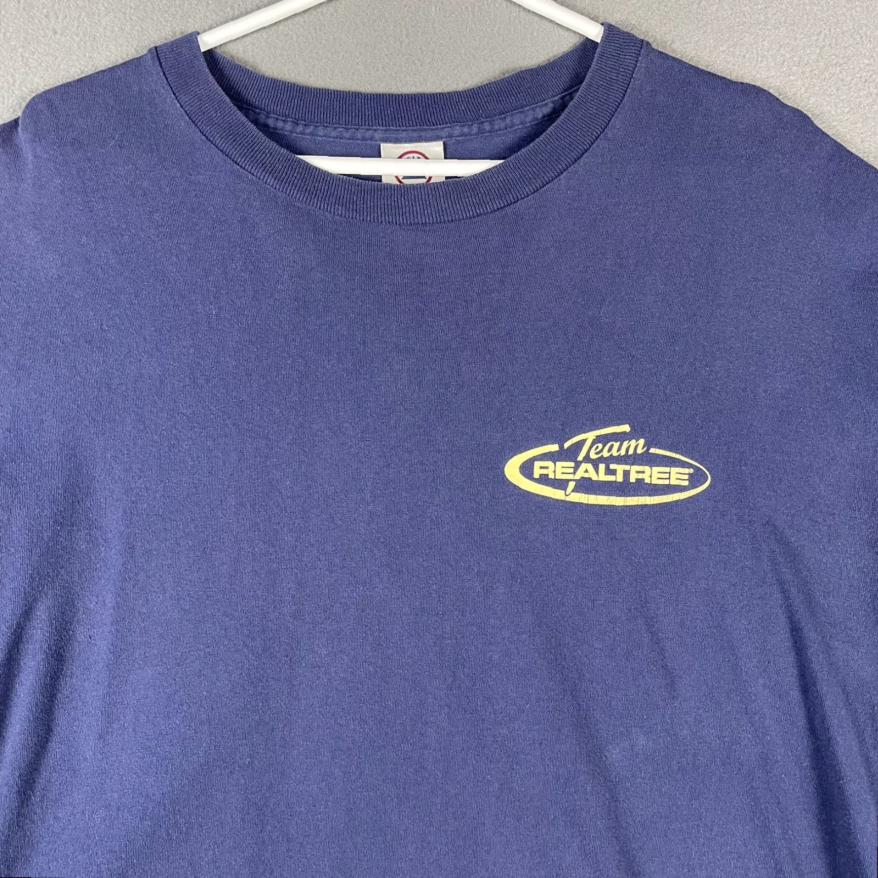 Vintage Team Realtree Shirt Mens XL Blue Long Sleeve Delta Pro Weight Hunting Outdoors Size US XL / EU 56 / 4 - 2 Thumbnail