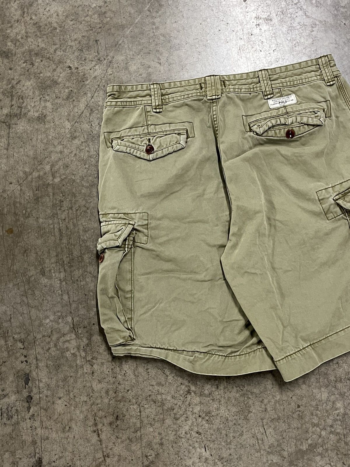 Polo Ralph Lauren × Vintage Polo Ralph Lauren vintage cargo shorts baggy skater rare Size US 36 / EU 52 - 5 Thumbnail