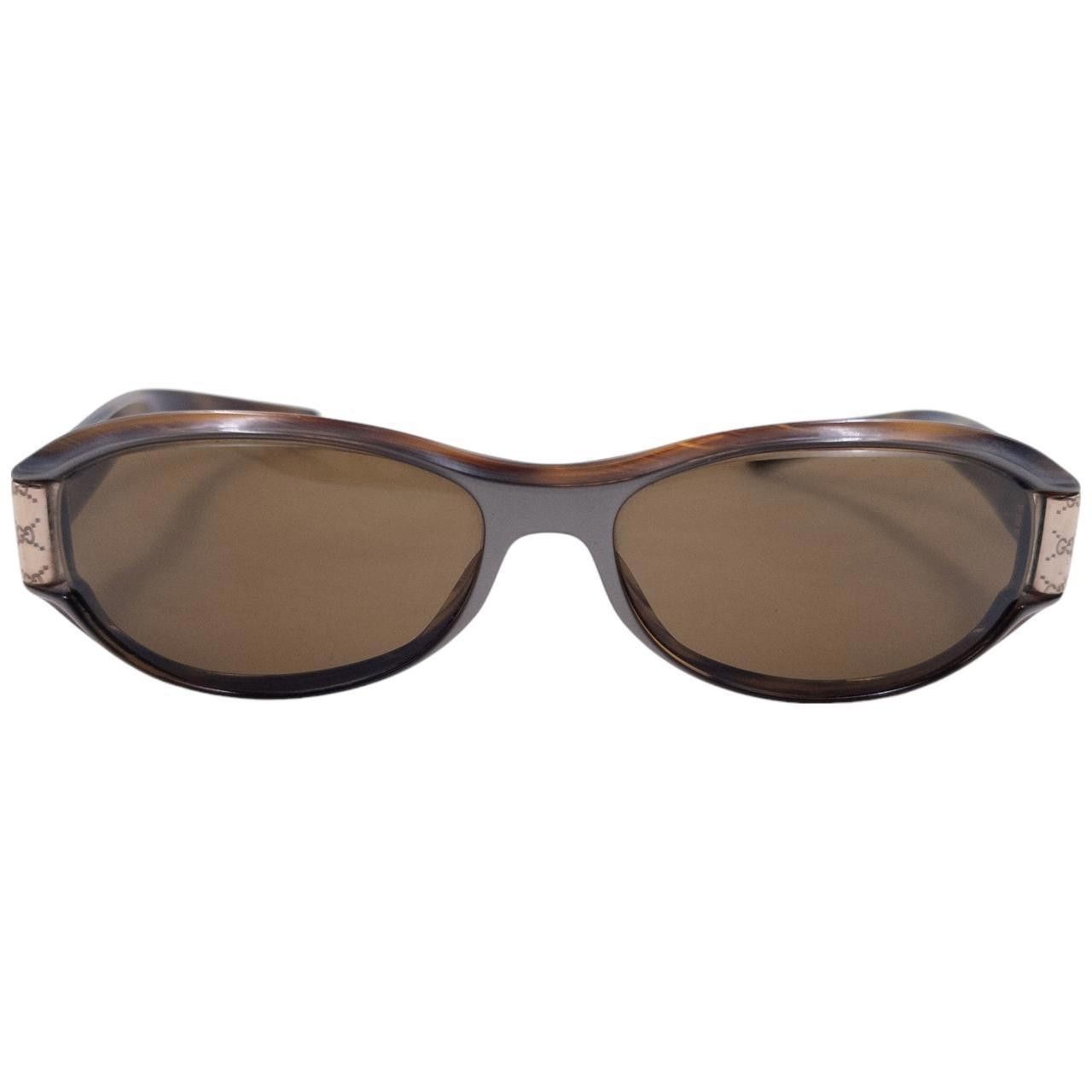 Gucci Vintage Gucci Monogram Sunglasses Size ONE SIZE - 2 Thumbnail