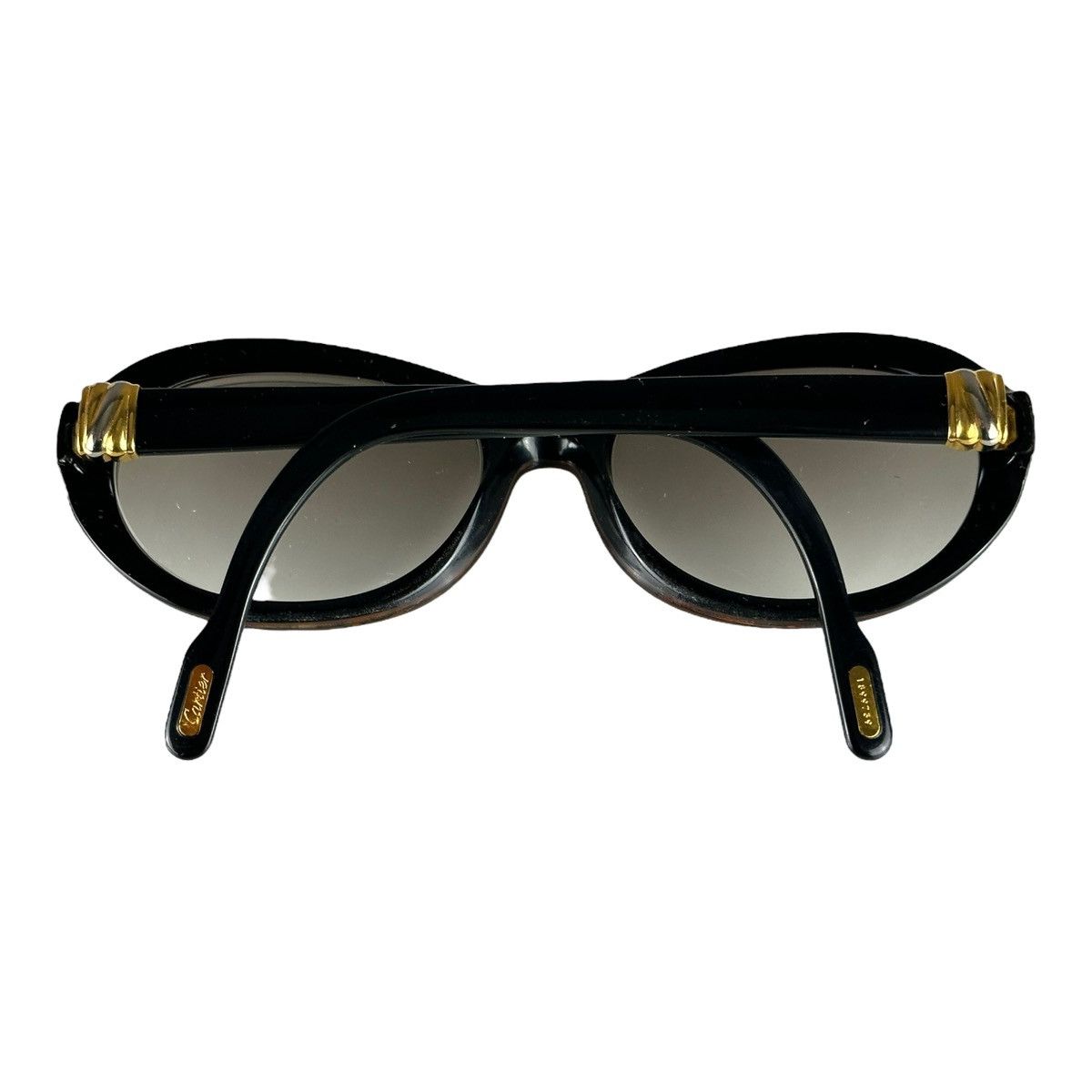 Cartier Cartier Trinity Tortoise Brown Gold Sunglasses Vintage Box Size ONE SIZE - 11 Thumbnail