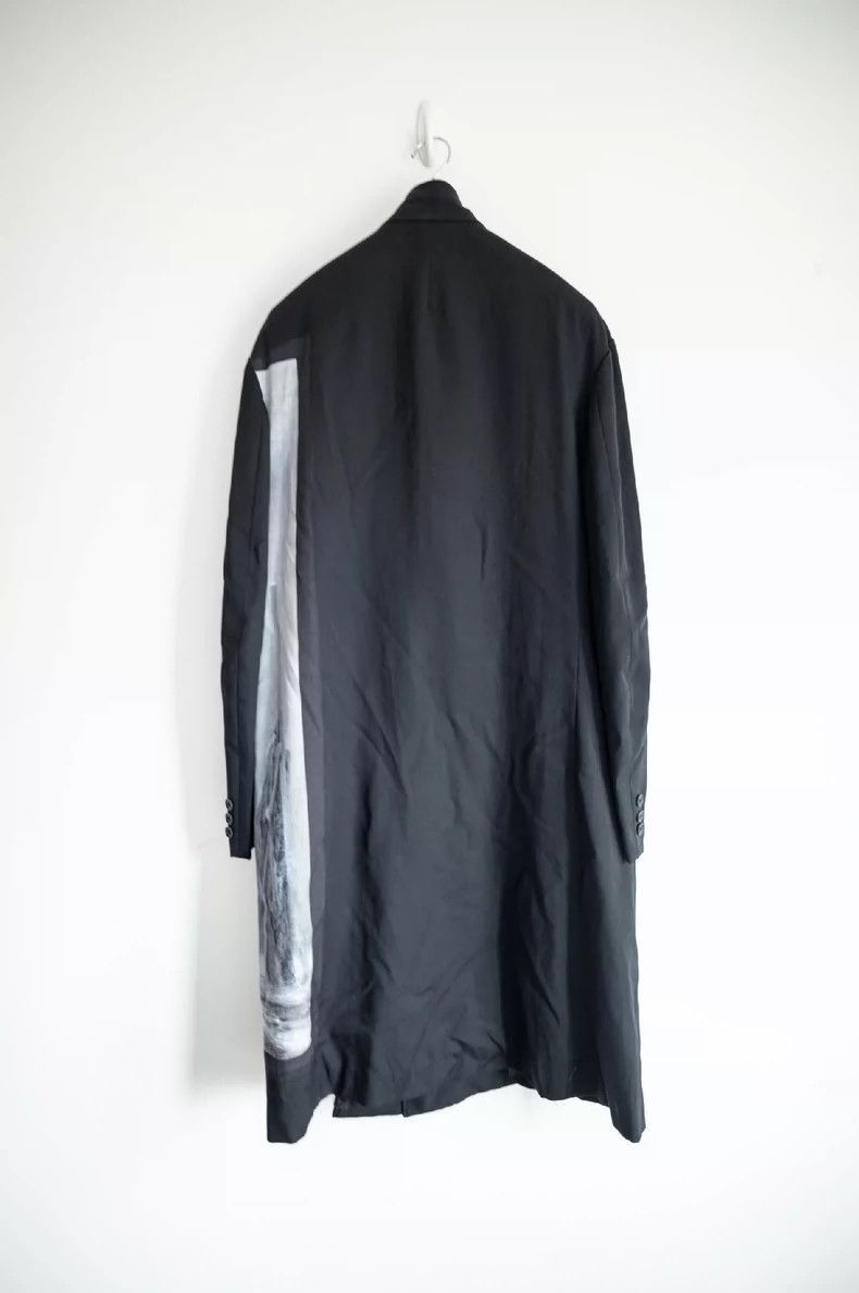 Yohji Yamamoto Yohji Yamamoto Pour Homme Printed wool coat-2505 Size US L / EU 52-54 / 3 - 2 Thumbnail