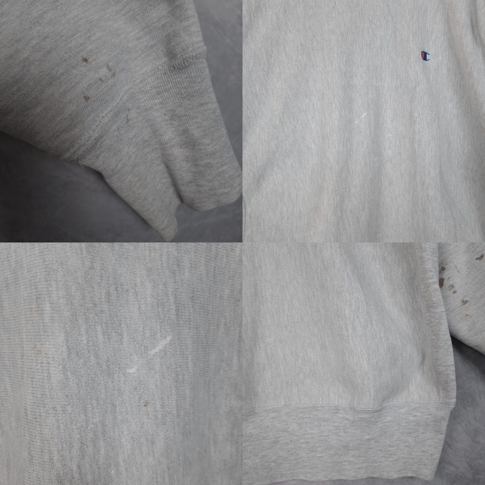 Champion VINTAGE Champion Reverse Weave Sweatshirt Mens XL Gray 80s Warmup USA Crew Neck Long Sleeve Size US XL / EU 56 / 4 - 8 Thumbnail