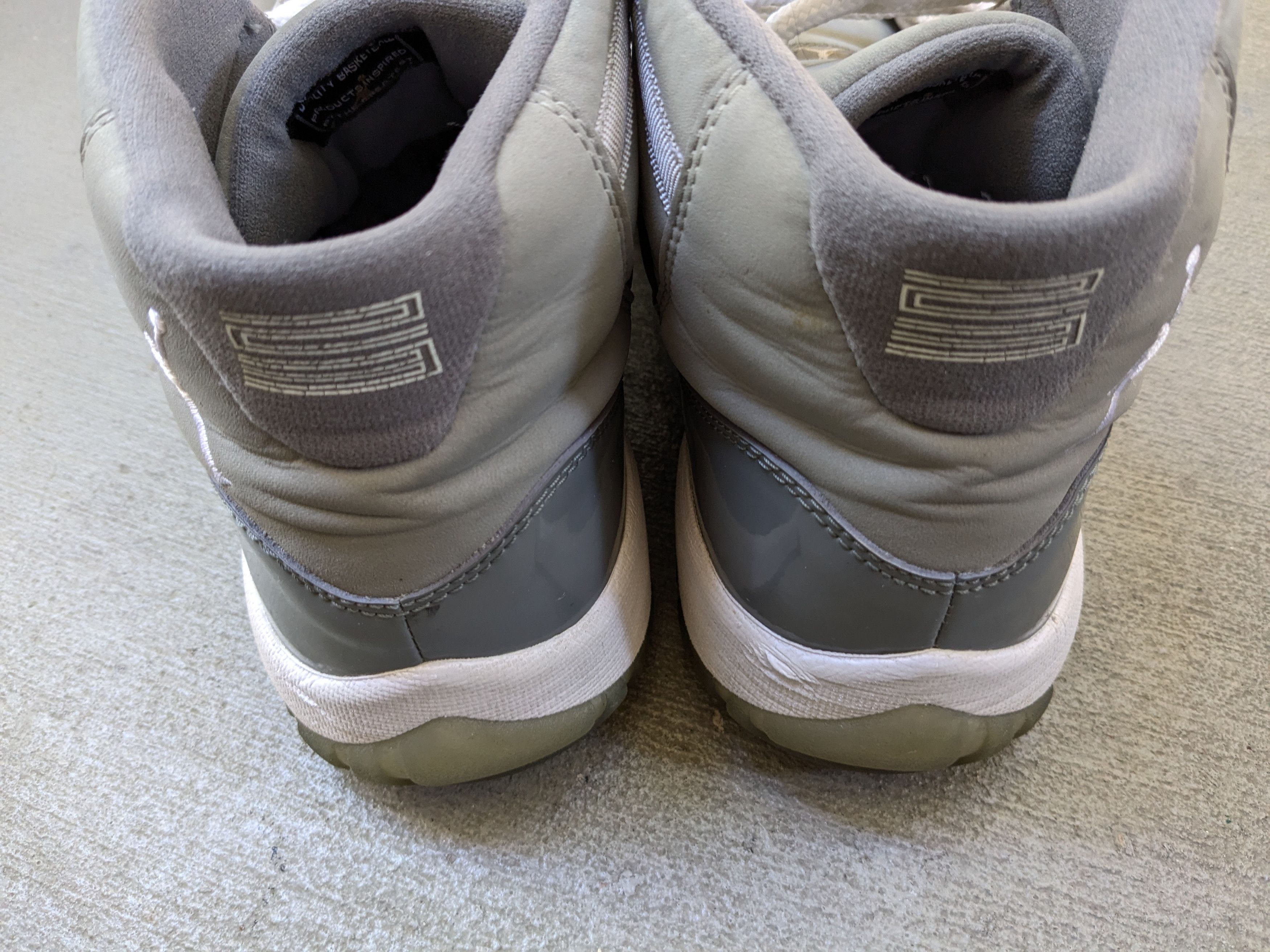 Jordan Brand Nike Air Jordan 11 Retro Cool Gray 2010 Men 7.5 378037-001 Size US 7.5 / EU 40-41 - 15 Thumbnail