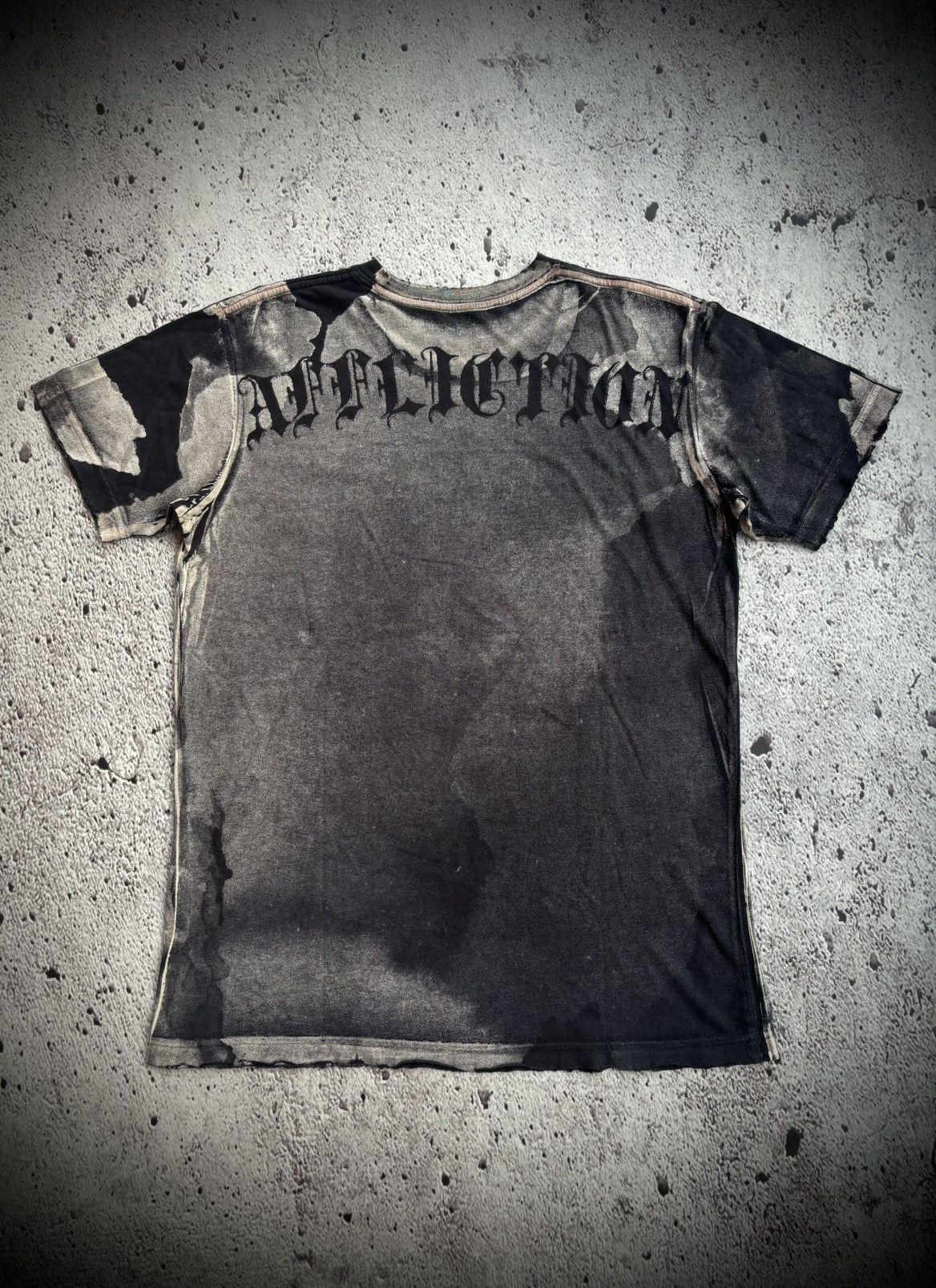 Affliction Y2k Affliction skull tribal punk tshirt Size US M / EU 48-50 / 2 - 2 Thumbnail