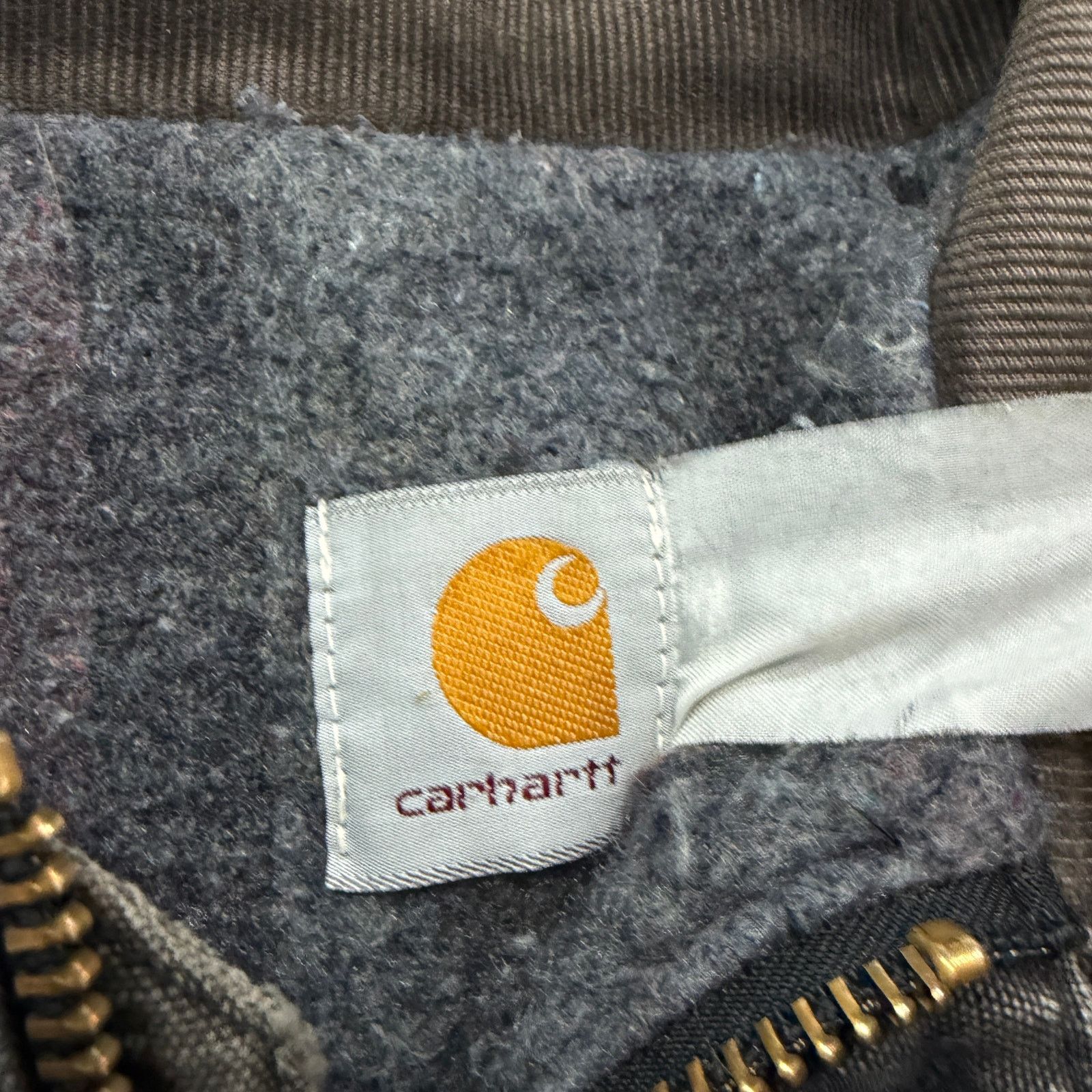 Carhartt Vintage Carhartt Canvas Jacket 2XL Black Faded Distressed Size US XXL / EU 58 / 5 - 4 Thumbnail