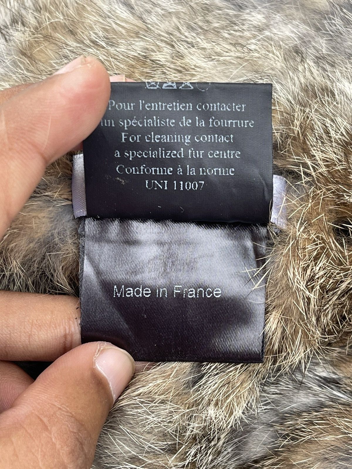 Yves Salomon 🔥 Yves Salomon Real Lapin Rabbit Fur Scarf Size ONE SIZE - 9 Thumbnail