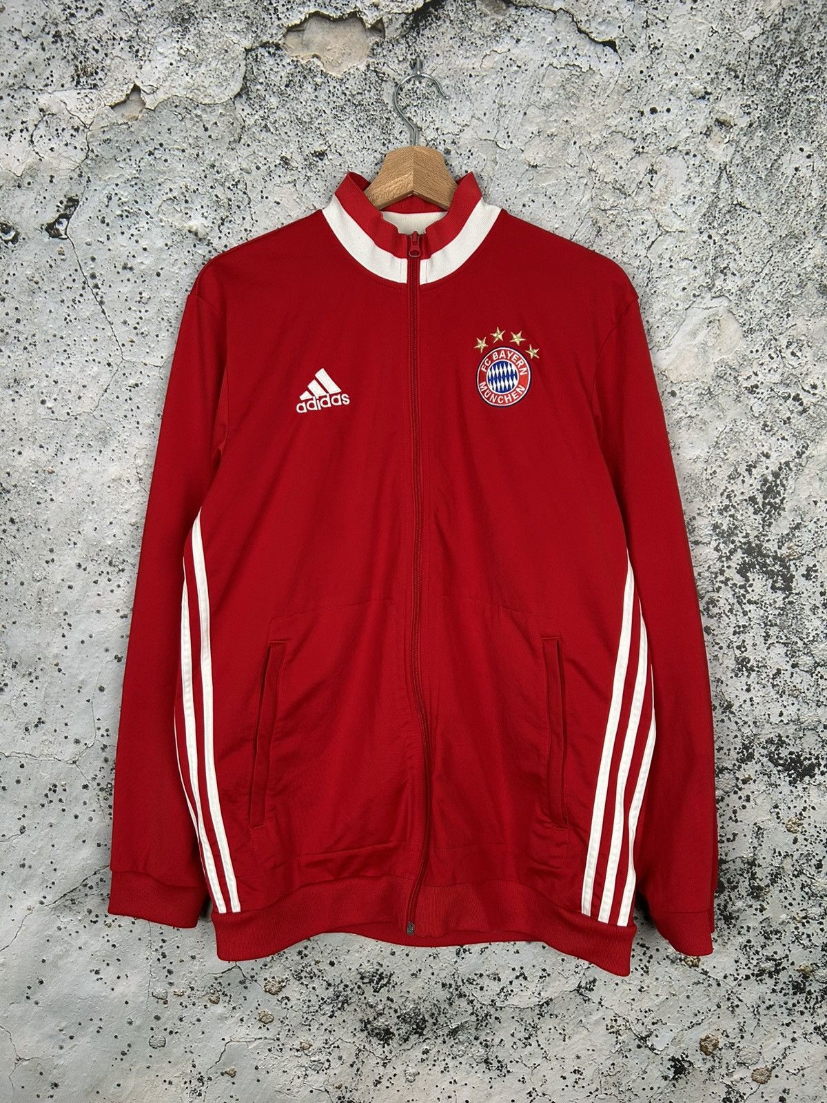 Adidas Bayern Munchen Football Training Sweatshirt Soccer