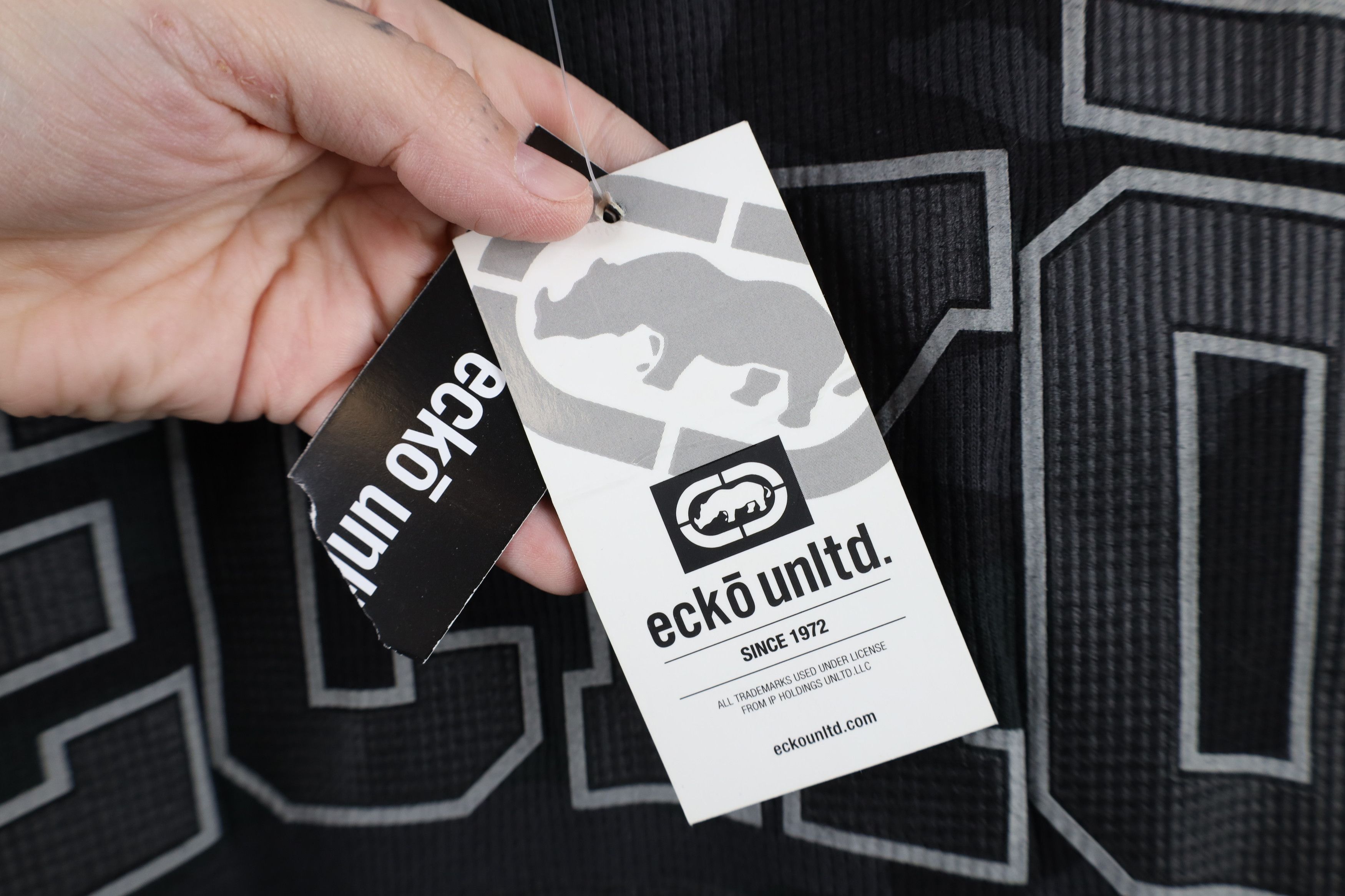 Ecko Unltd. Deadstock Vintage Y2K Ecko Thermal Waffle Knit T-Shirt Size US XXL / EU 58 / 5 - 5 Thumbnail