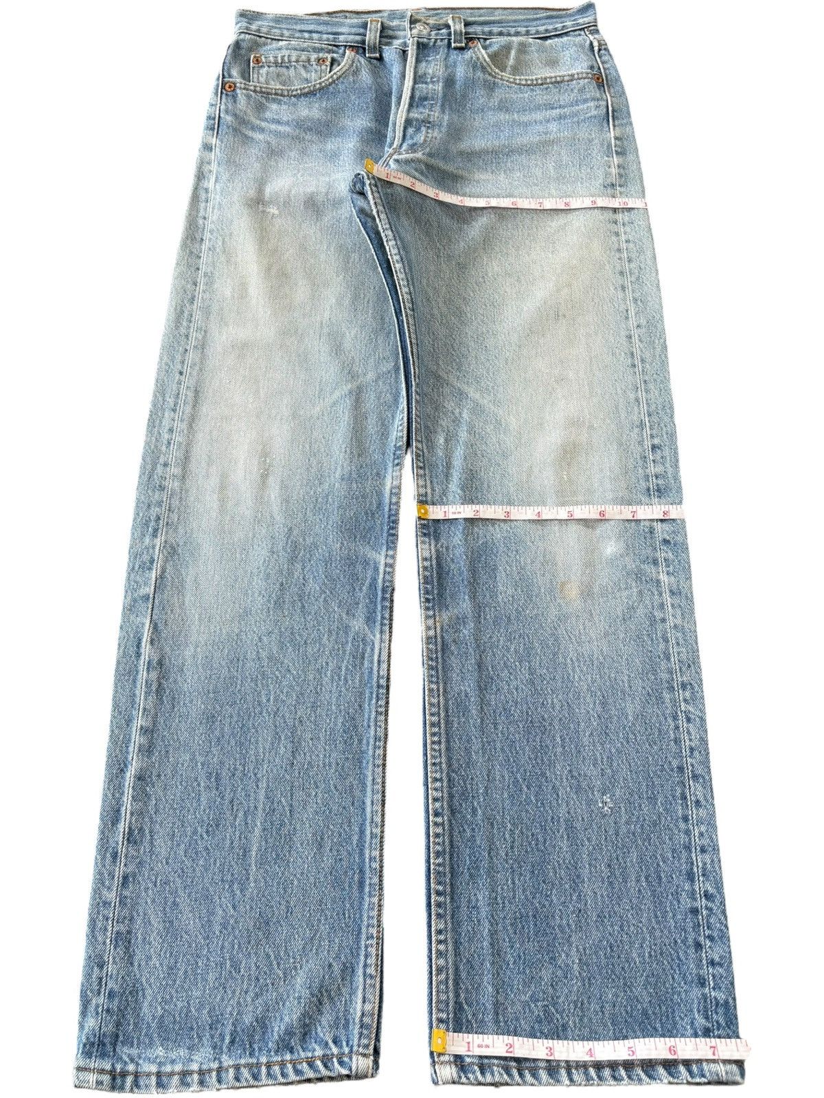 Levi's Vintage 90s Levis 501 Stonewashed Jeans Size US 31 - 12 Thumbnail