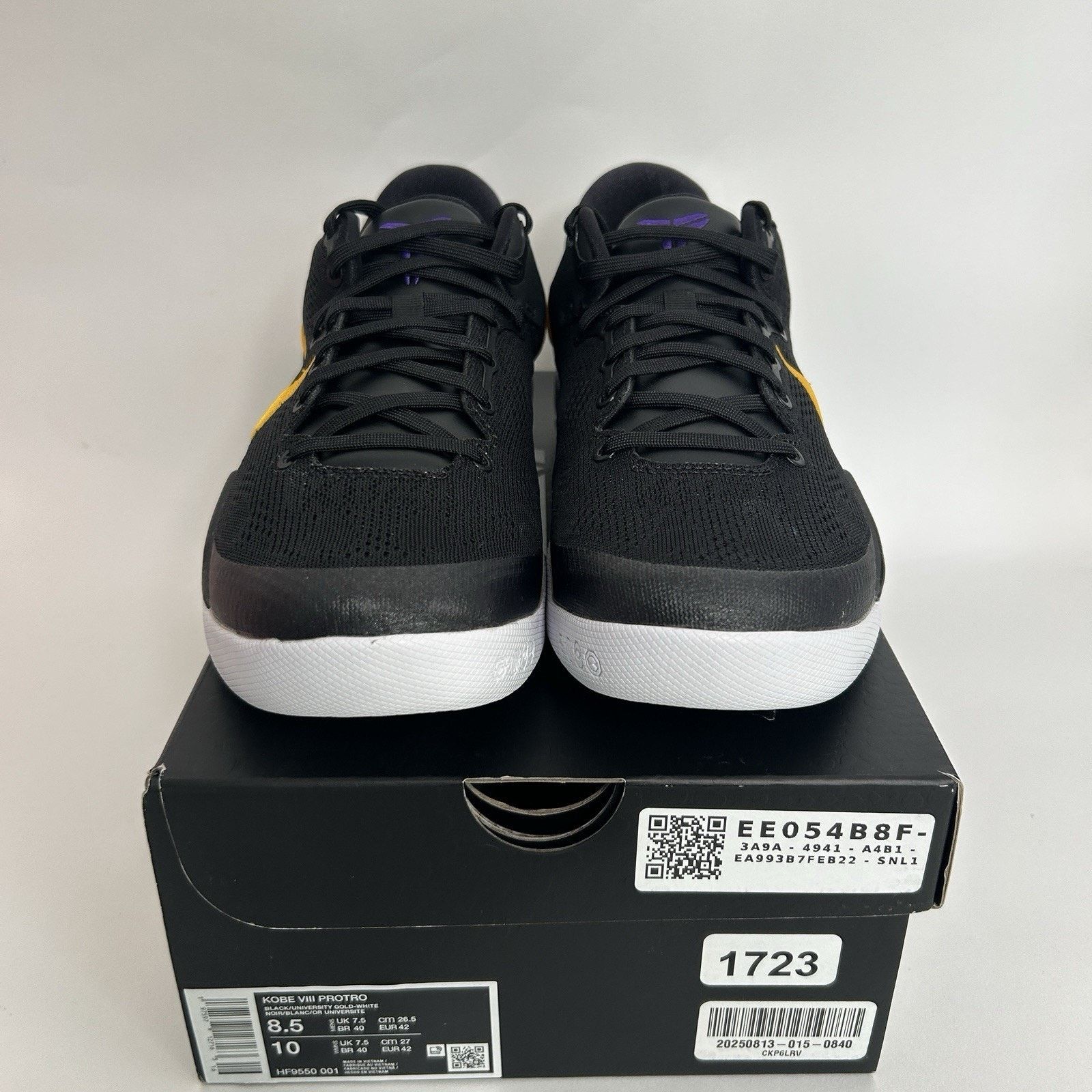 Nike Nike Kobe 8 Protro “Lakers Away” HF9550-001 Size US 8.5 / EU 41-42 - 2 Thumbnail
