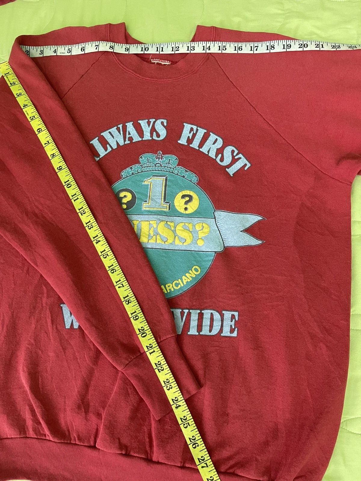 Guess Vintage 90's Guess Georges Marciano Always Worldwide Size US L / EU 52-54 / 3 - 10 Thumbnail