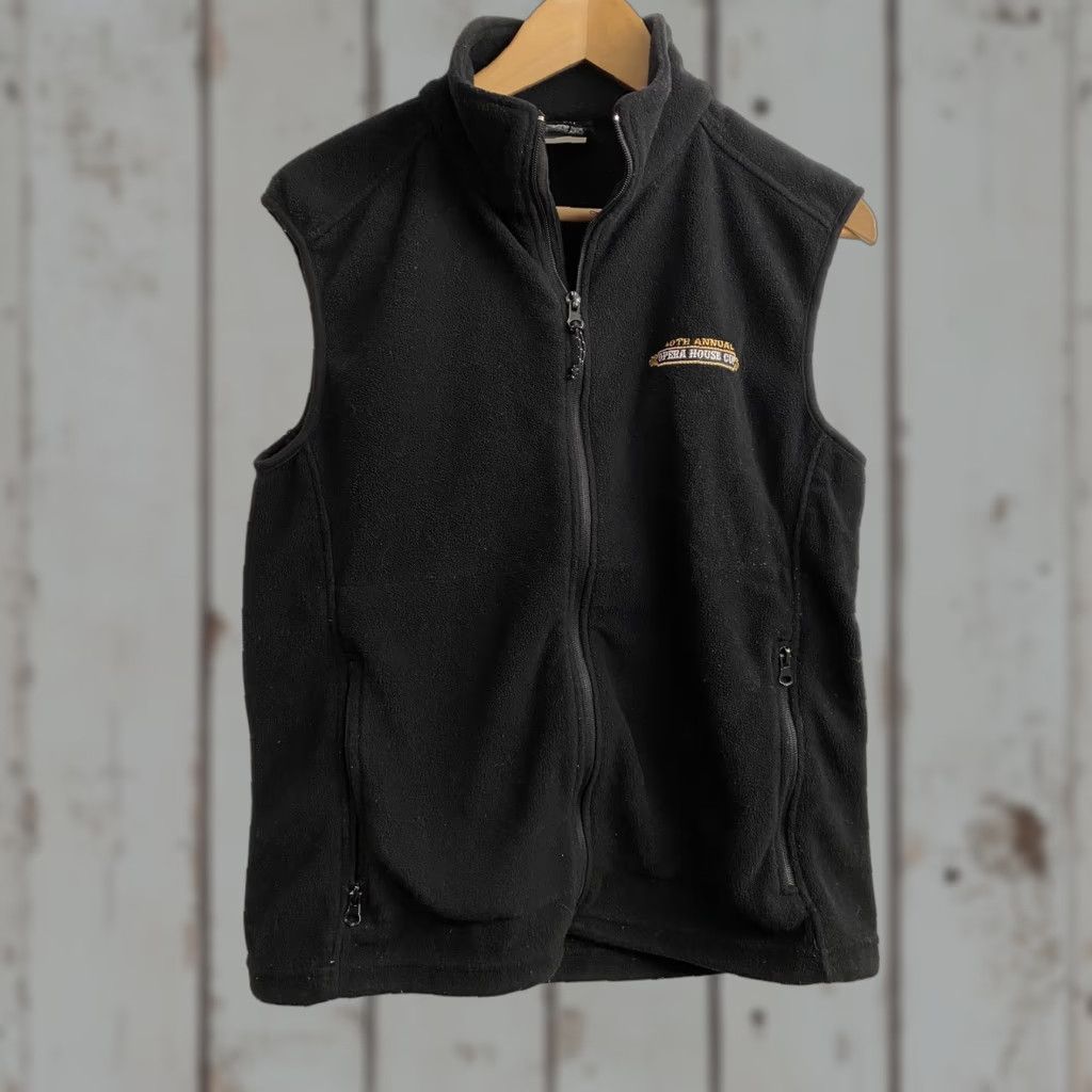 Vintage VINTAGE Nantucket Opera House Cup Sailing Race Wooden Yacht Fleece Vest S Black Men Size US S / EU 44-46 / 1 - 1 Thumbnail