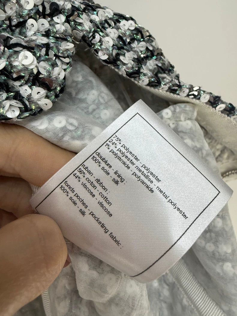 Chanel Chanel Sequin Tweed Jacket FR34 Size -2505 Size XS / US 0-2 / IT 36-38 - 7 Thumbnail