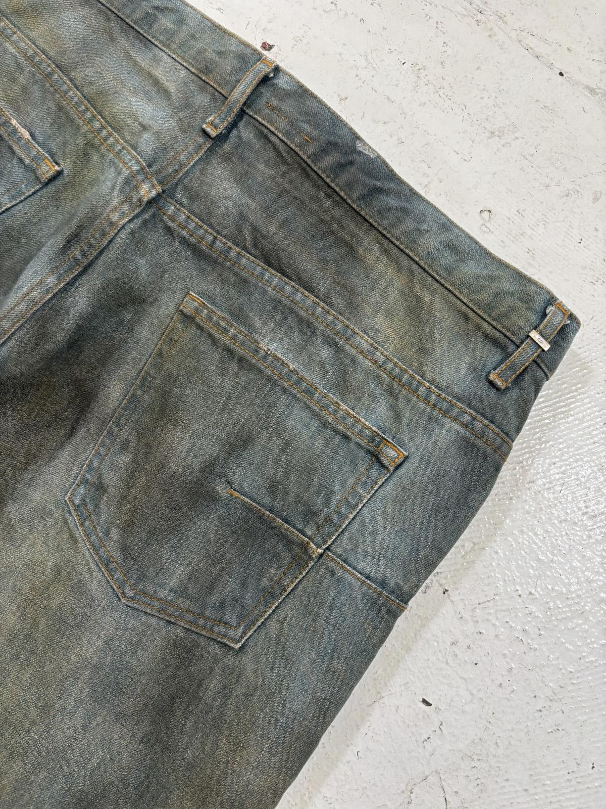 Dior Dior Homme Dirty Clair Clawmark Jeans Size US 36 / EU 52 - 3 Thumbnail