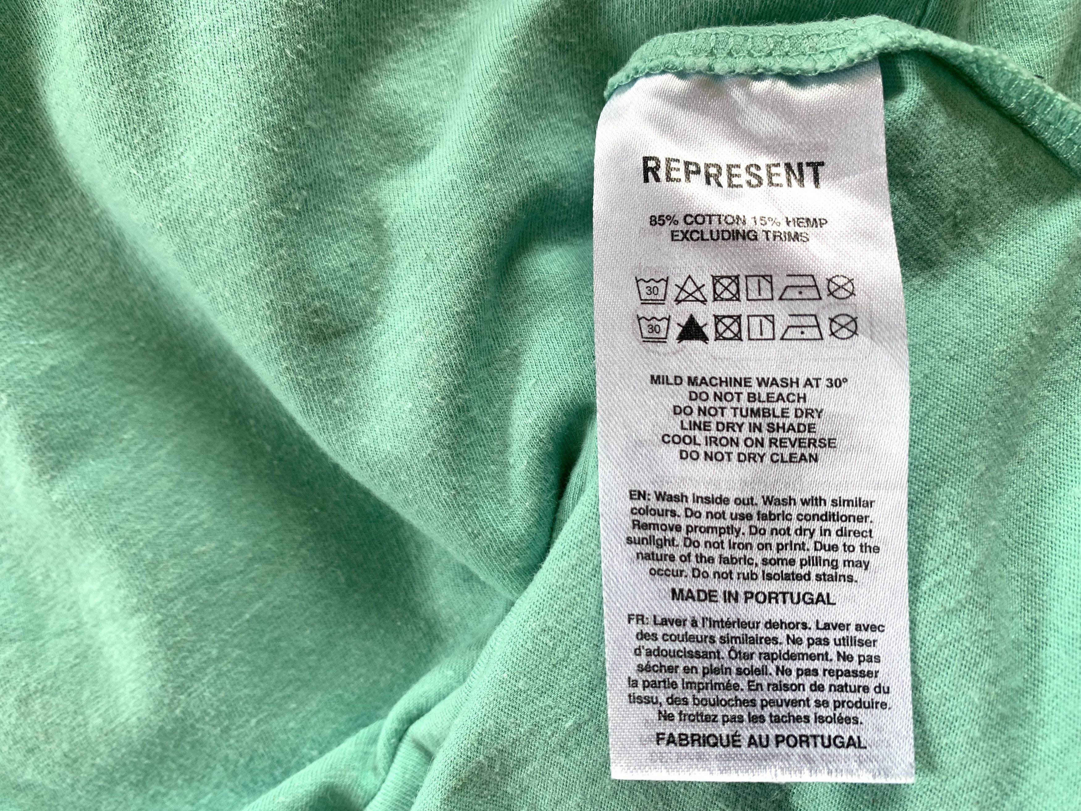 Represent Permanent Vacation Mint Pocket T-Shirt