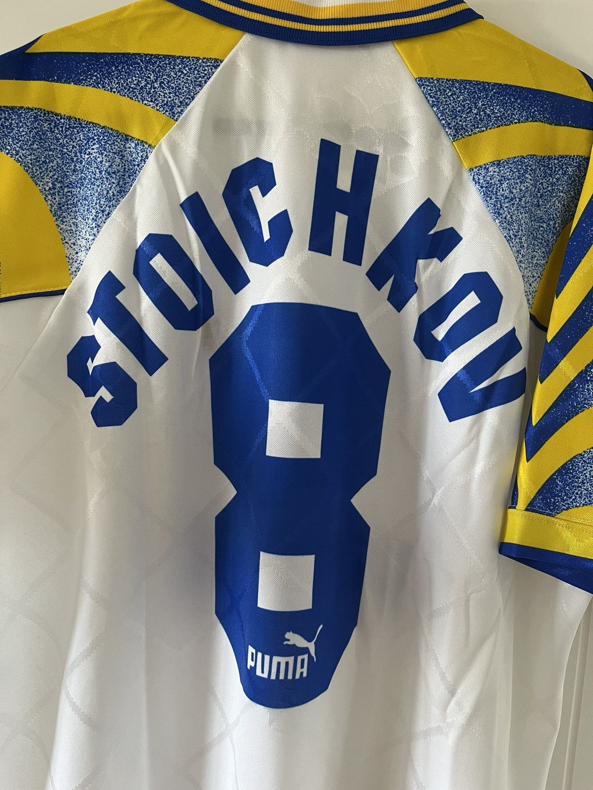 Parma Puma 1996/1997 domowa Stoichkov Vintage — zdjęcie 2