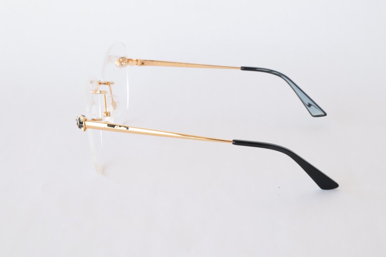 Cartier New Cartier eyewear optical eyeglasses gold CT0418O 001 med Size ONE SIZE - 5 Thumbnail
