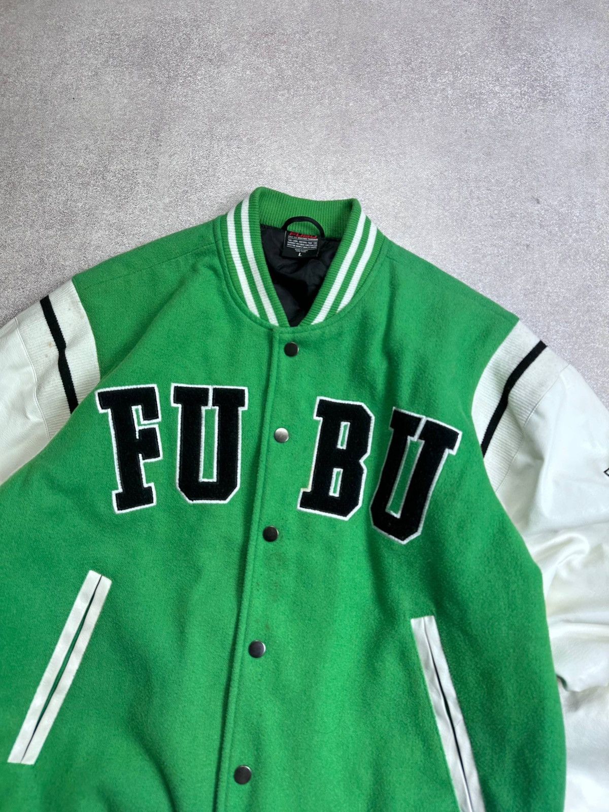 Fubu Vintage 90s Fubu Jnco Style Bomber Jacket L Size US L / EU 52-54 / 3 - 3 Thumbnail