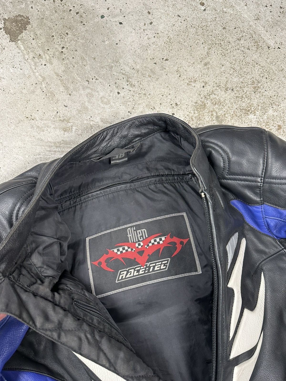 Hein Gericke × Vintage Vintage Y2K Real Leather Gericke Tribal Racing Moto Jacket Size US S / EU 44-46 / 1 - 10 Thumbnail